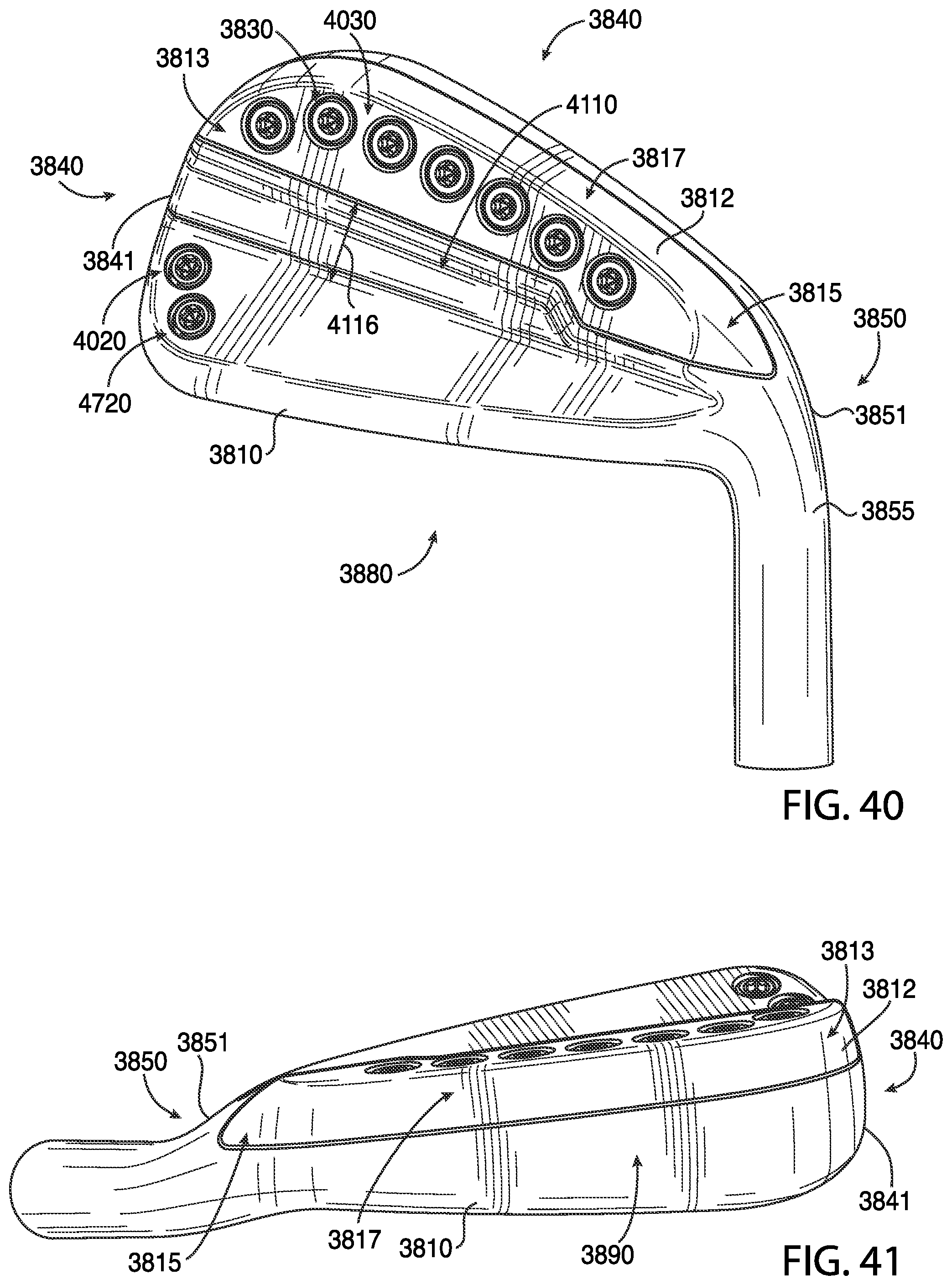 Patent US12311239 Figure 19 – Golf club heads and methods to manufacture golf club heads