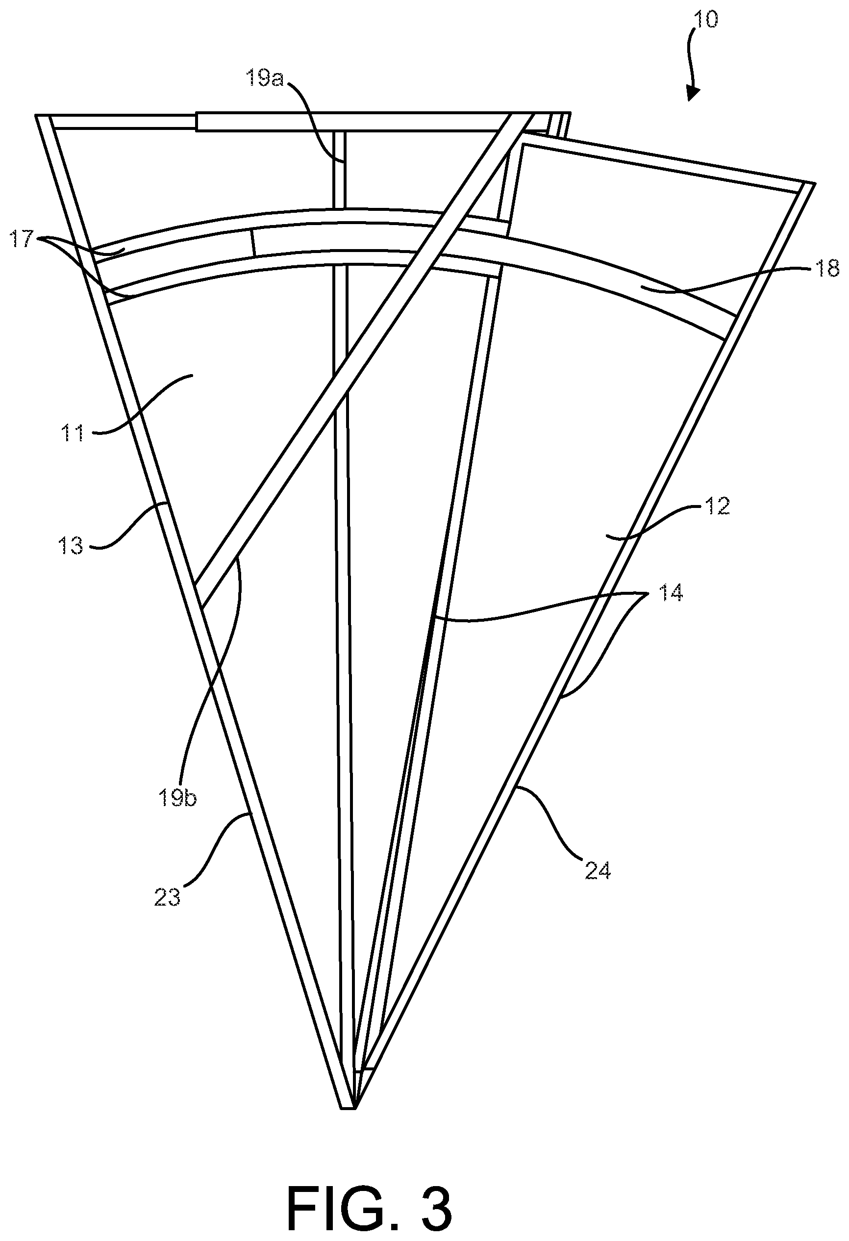 Patent US12311243 Figure 3 – Expandable climbing panel and climbing wall having such a panel