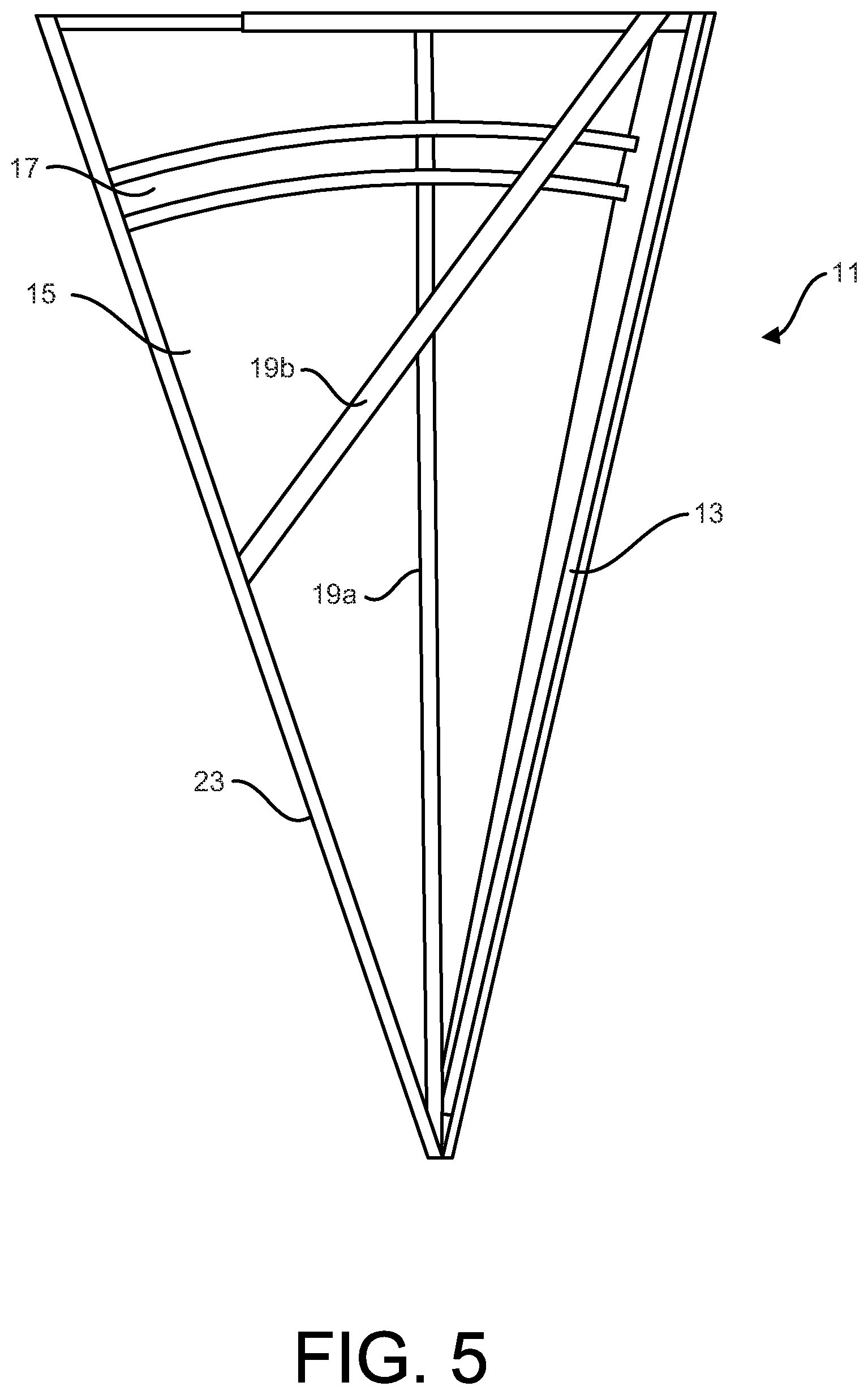 Patent US12311243 Figure 5 – Expandable climbing panel and climbing wall having such a panel