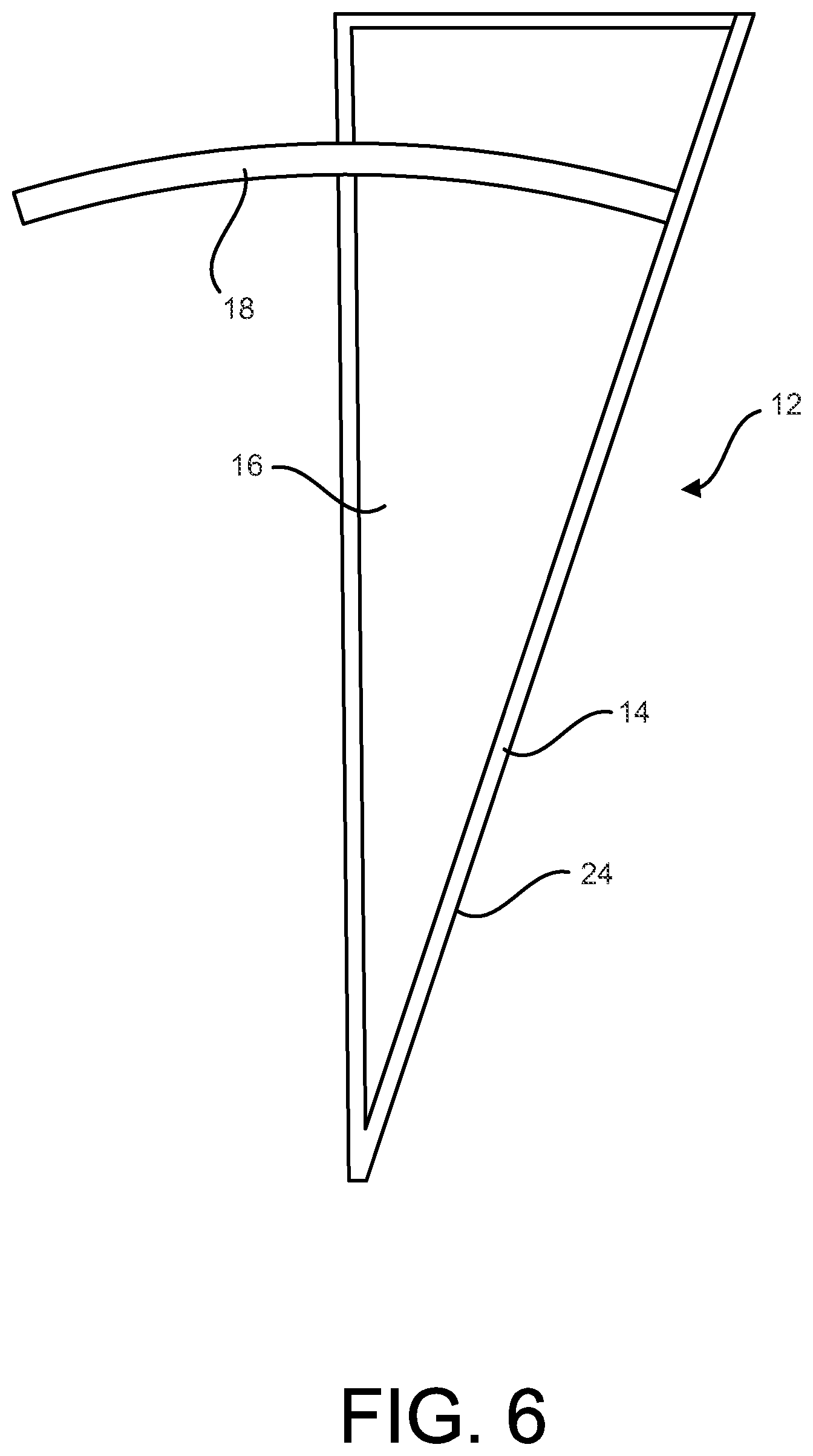 Patent US12311243 Figure 6 – Expandable climbing panel and climbing wall having such a panel