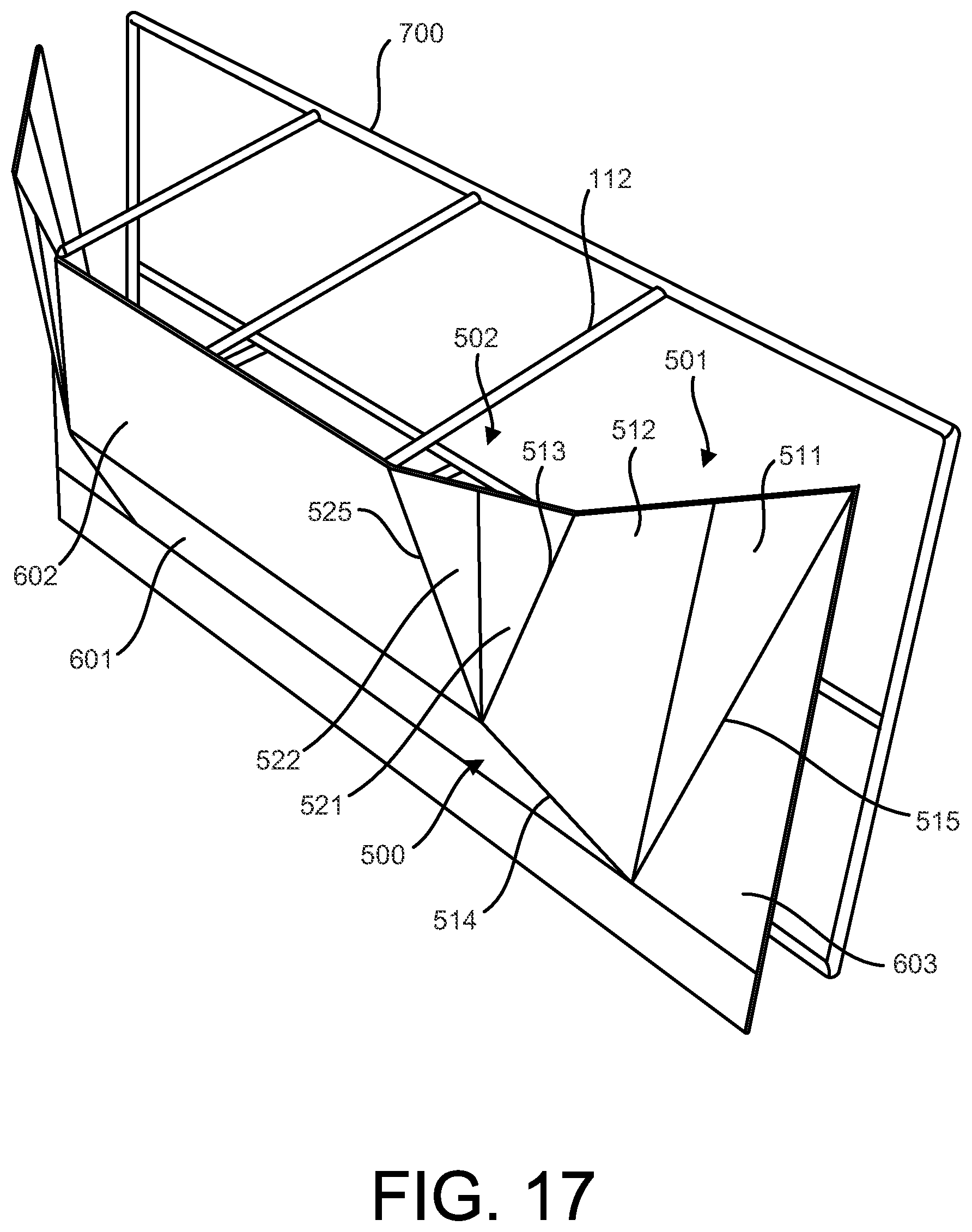 Patent US12311243 Figure 17 – Expandable climbing panel and climbing wall having such a panel
