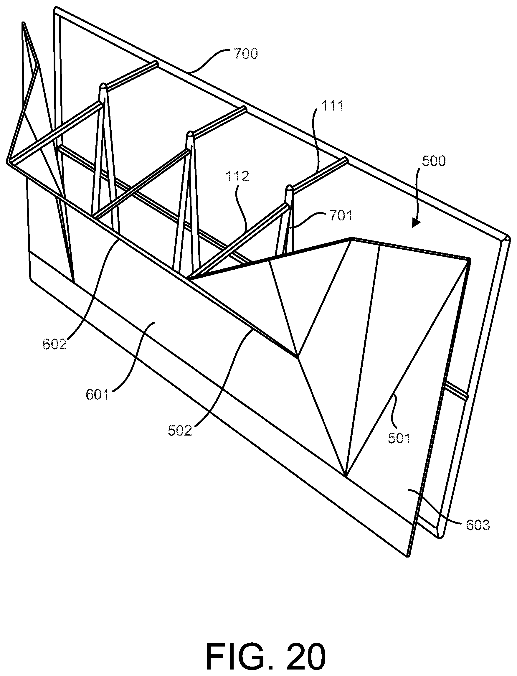 Patent US12311243 Figure 20 – Expandable climbing panel and climbing wall having such a panel