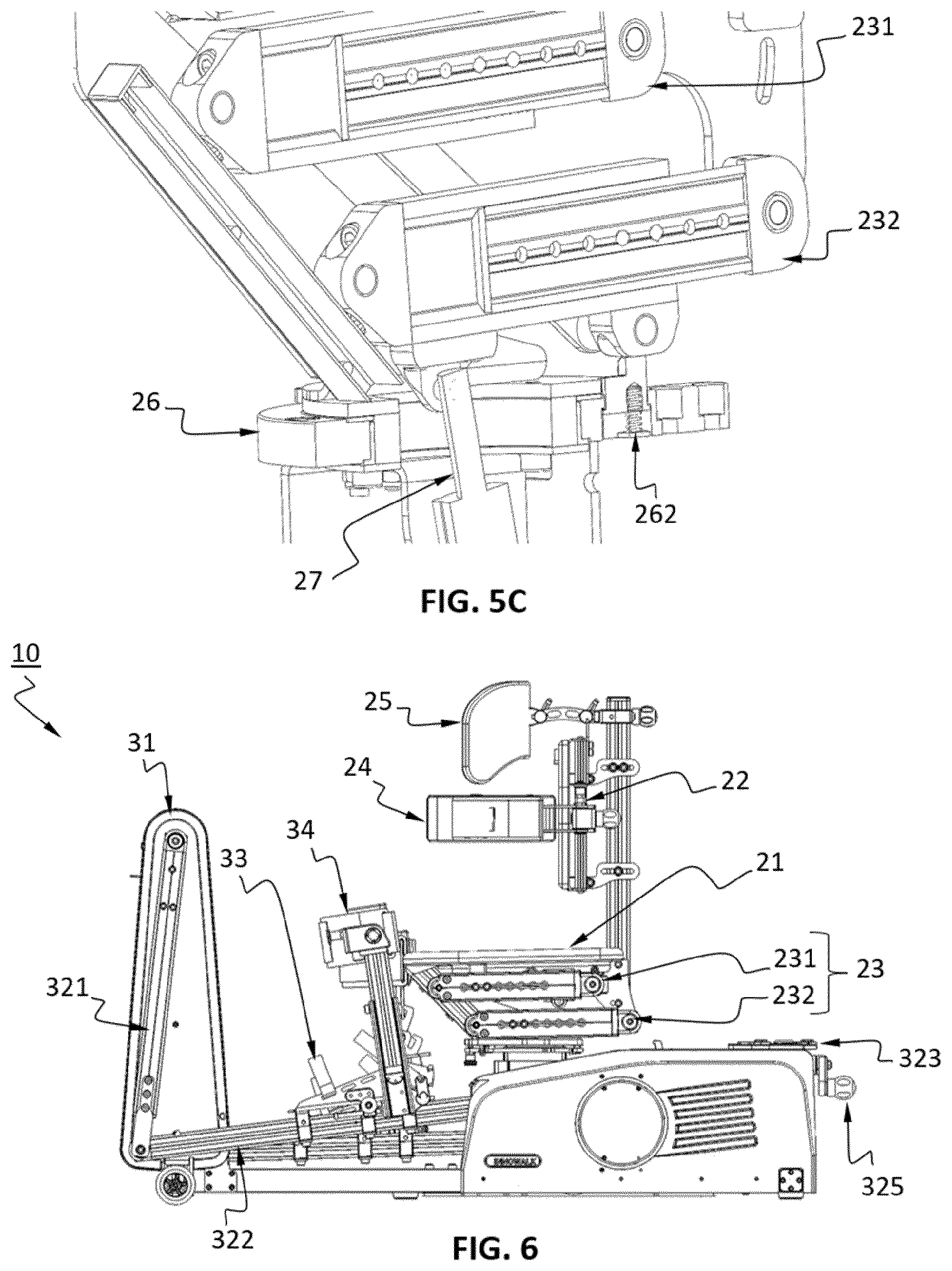 Patent US12311244 Figure 6 – Assistive movement training apparatus for the disabled