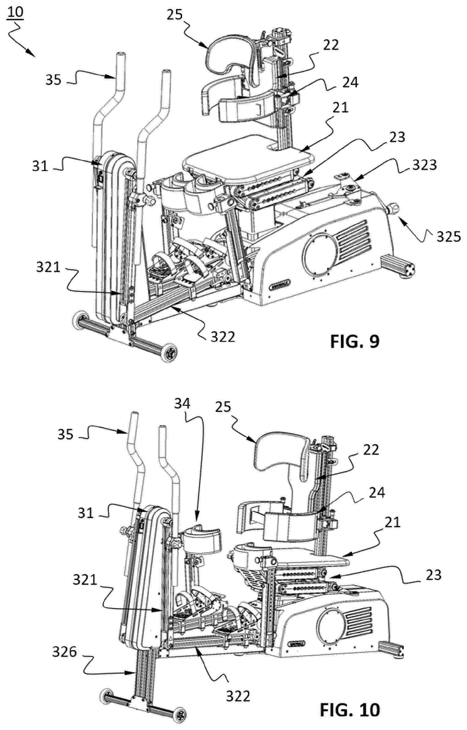 Patent US12311244 Figure 8 – Assistive movement training apparatus for the disabled