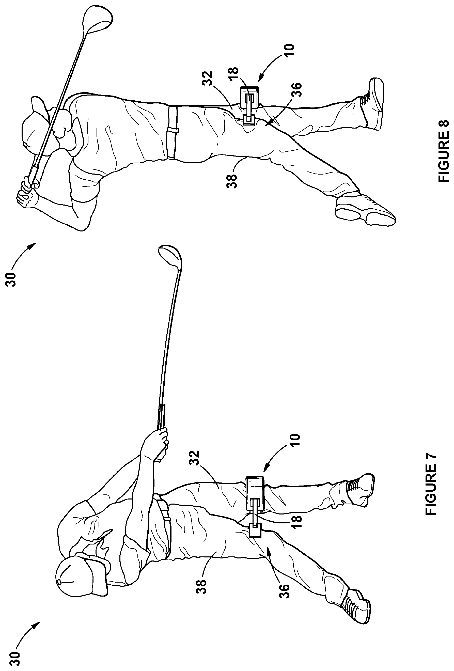 Patent US12311245 Figure 5 – Golf training aid
