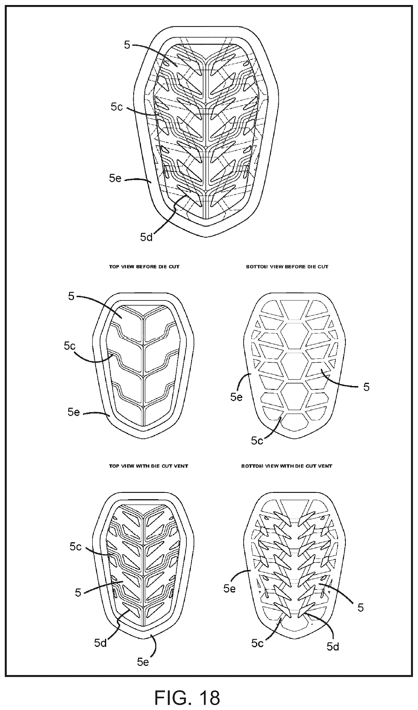 Patent US12311249 Figure 18 – Protective pad for protection from impact and a protective garment using the same