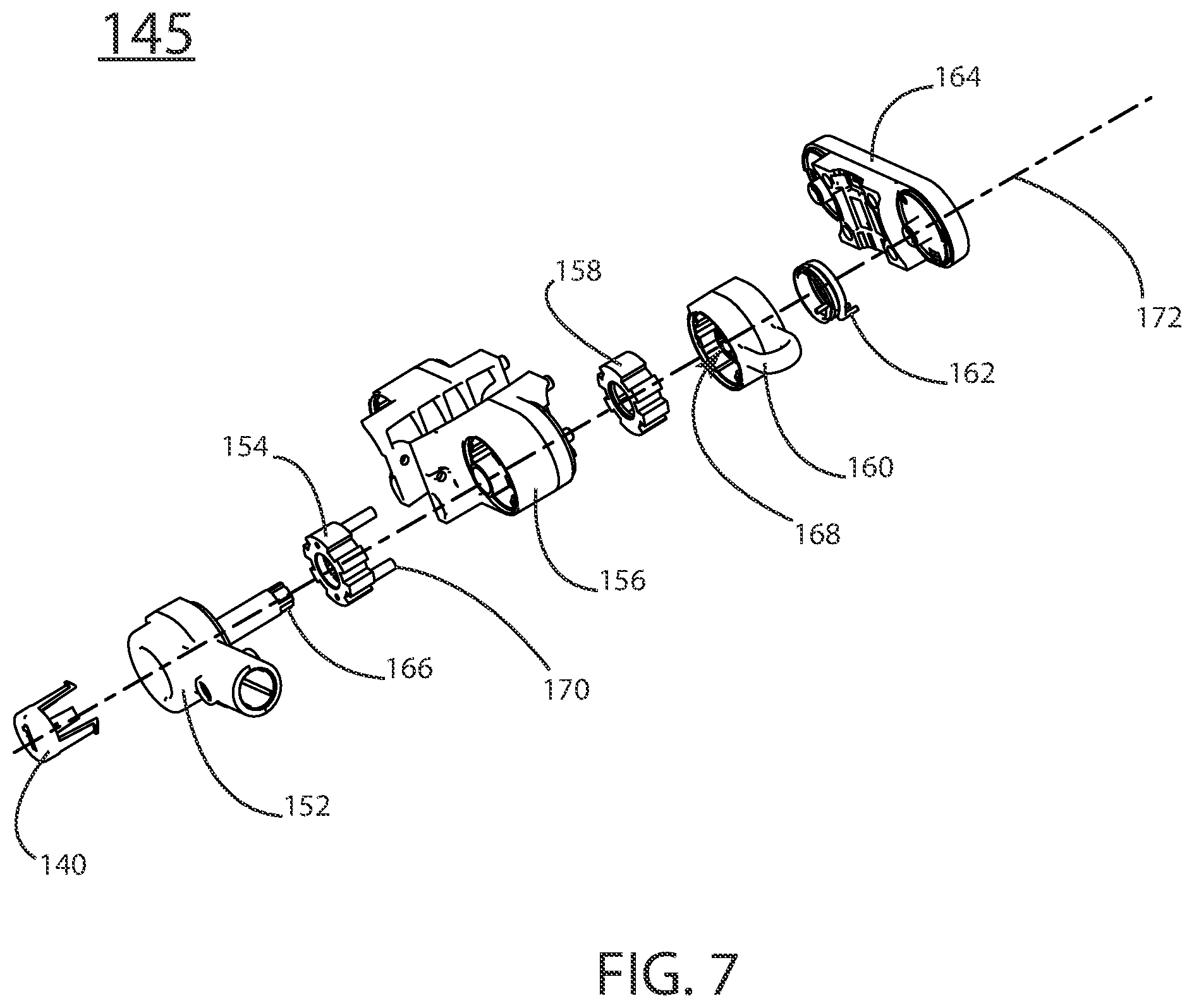 Patent US12311250 Figure 7 – Apparatus for transport and storage of sporting equipment