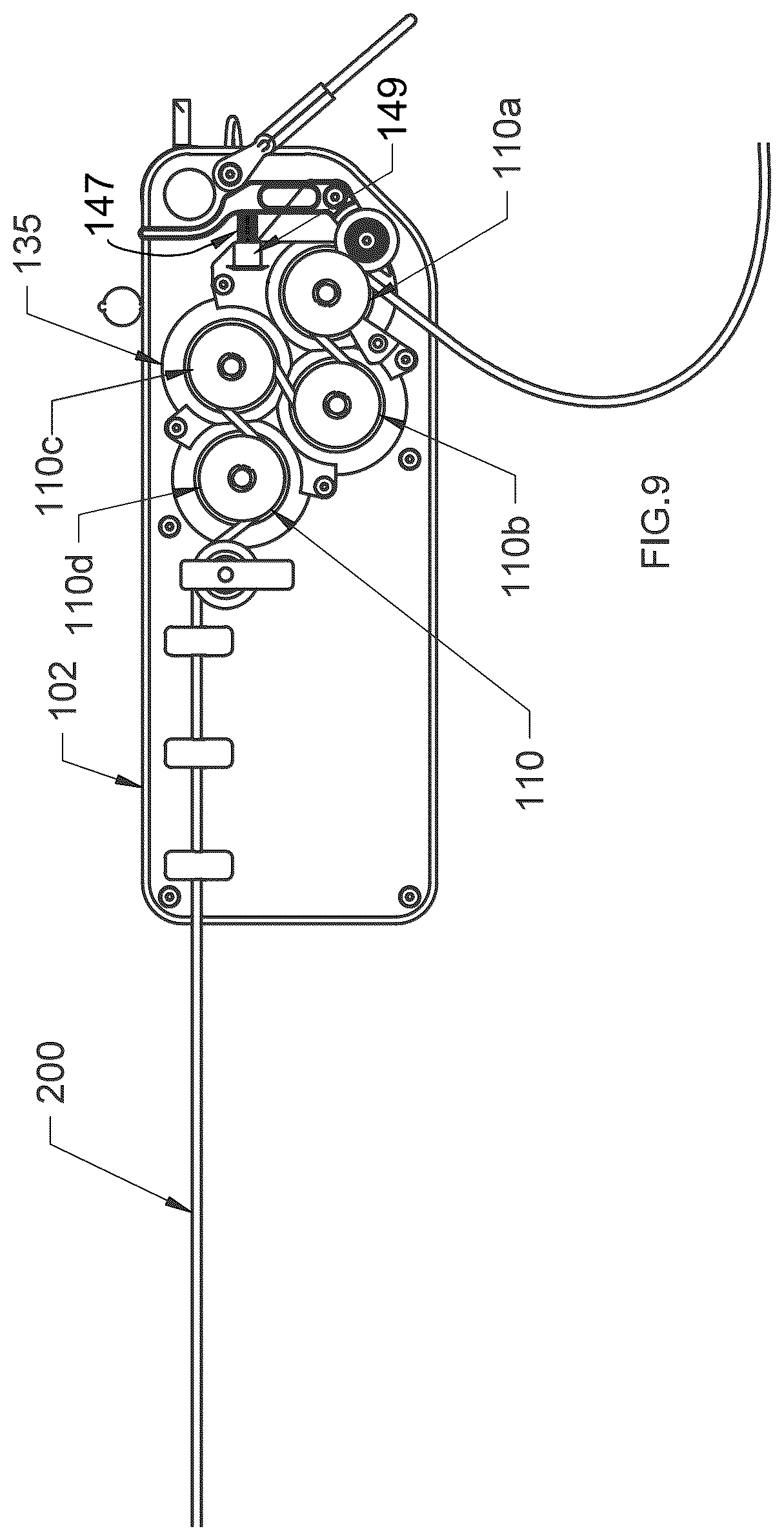 Patent US12311251 Figure 7 – Portable line ascending device for sliding or roller sports