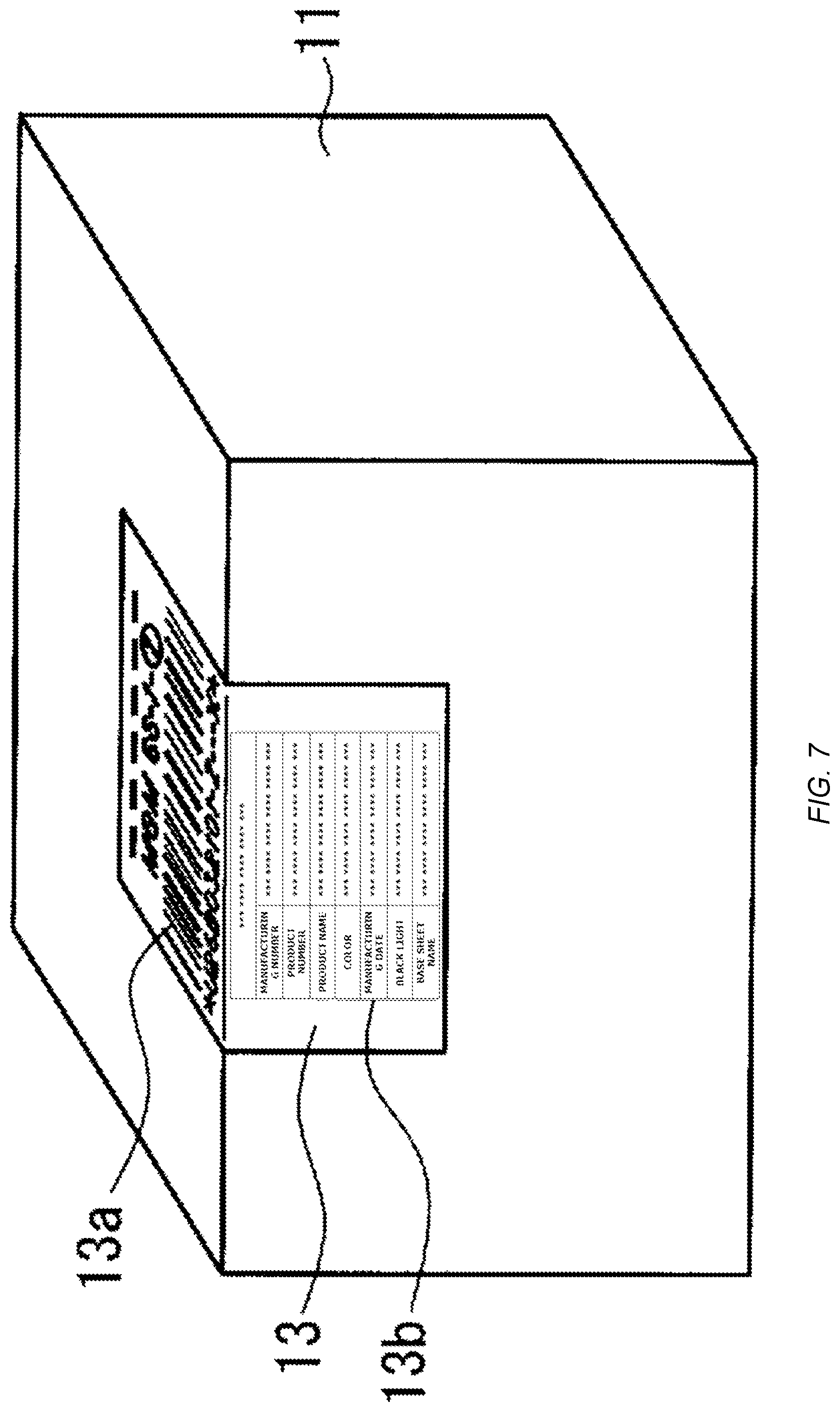 Patent US12311254 Figure 6 – Shuffled playing card and method of manufacturing playing card