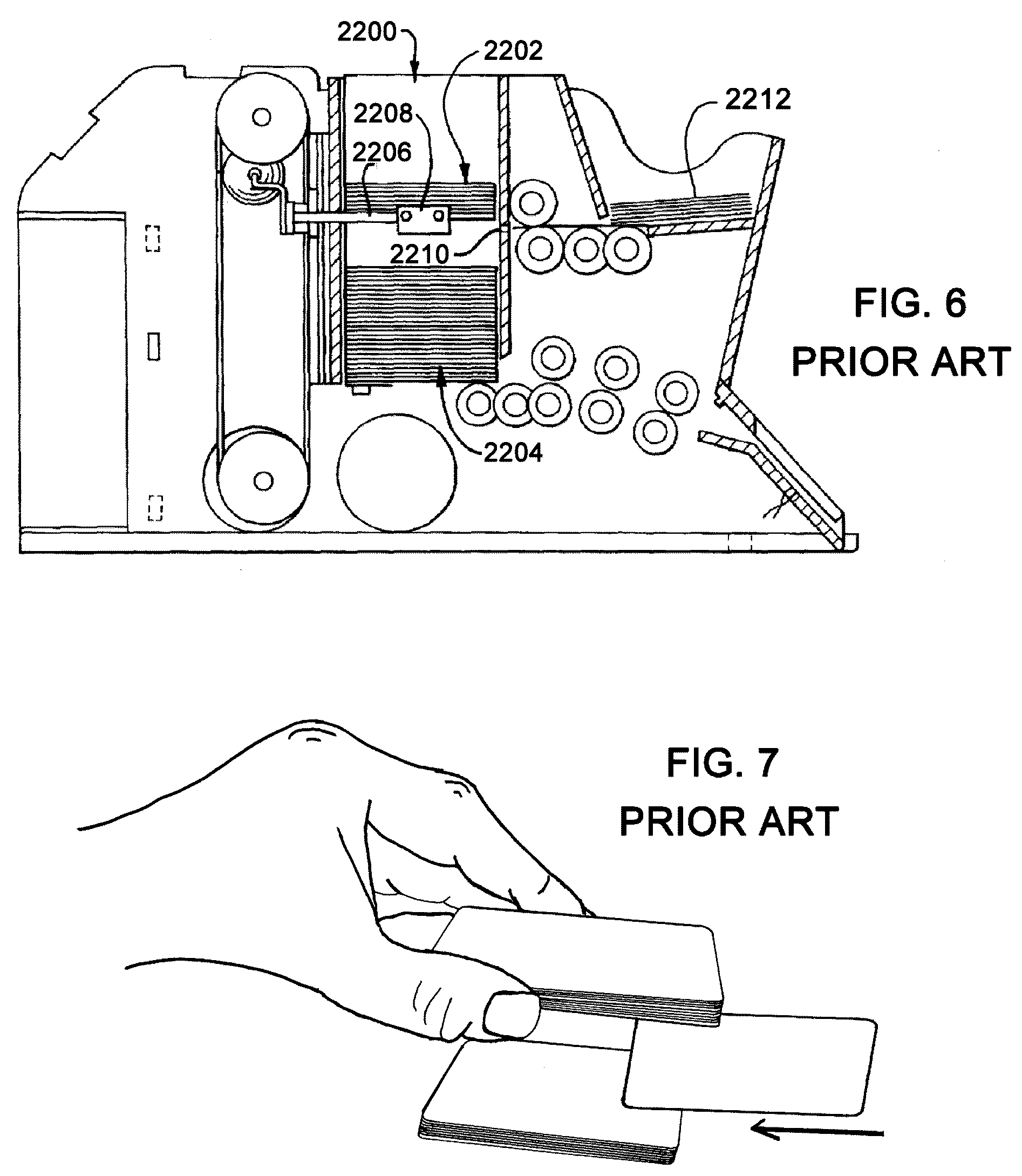 Patent US12311255 Figure 4 – Secure shuffler with shoe
