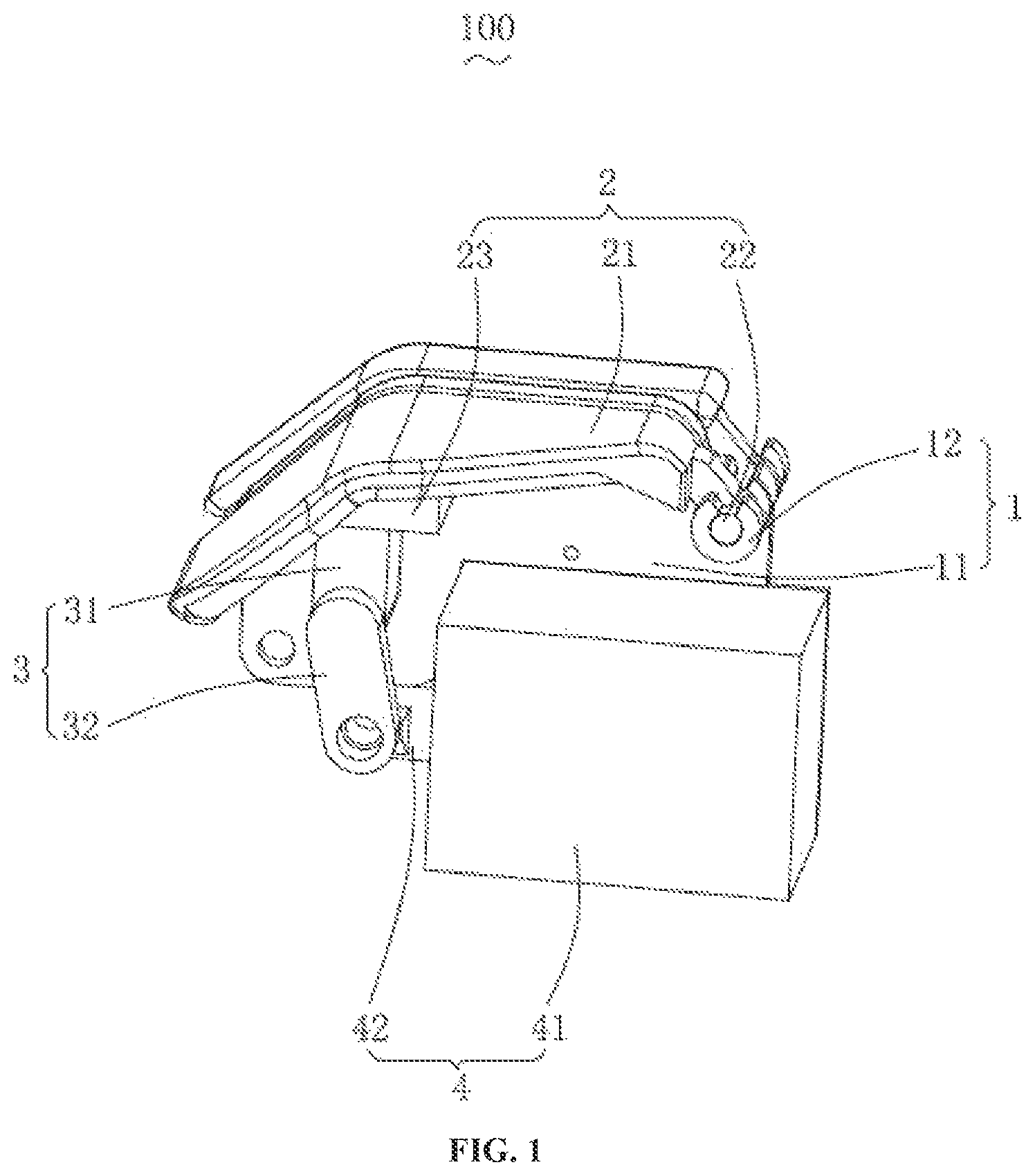 Patent US12311259 Figure 1 – Force feedback device