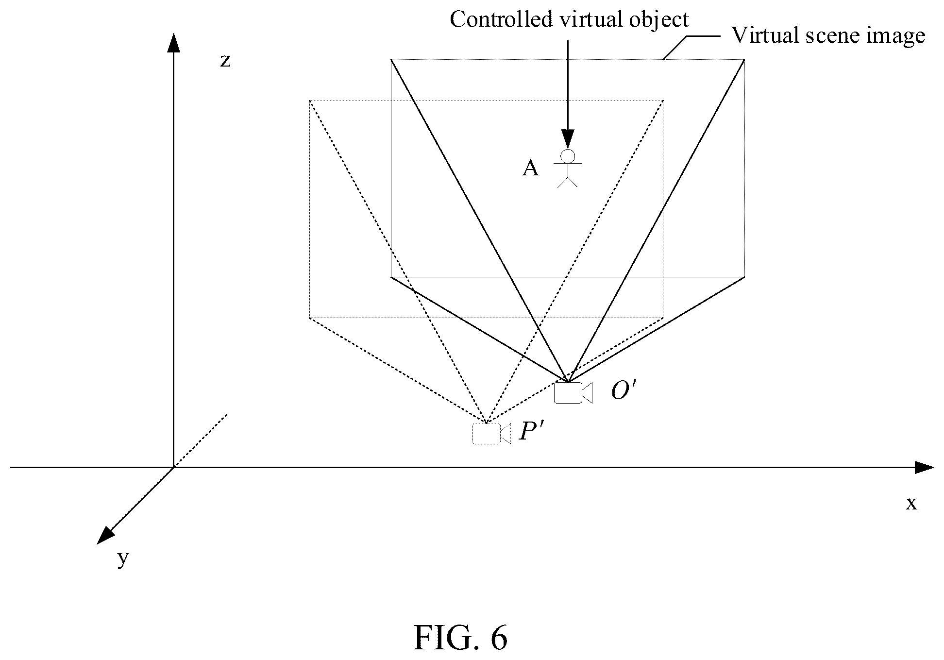 Patent US12311260 Figure 5 – Method and apparatus for displaying virtual scene, terminal, and storage medium
