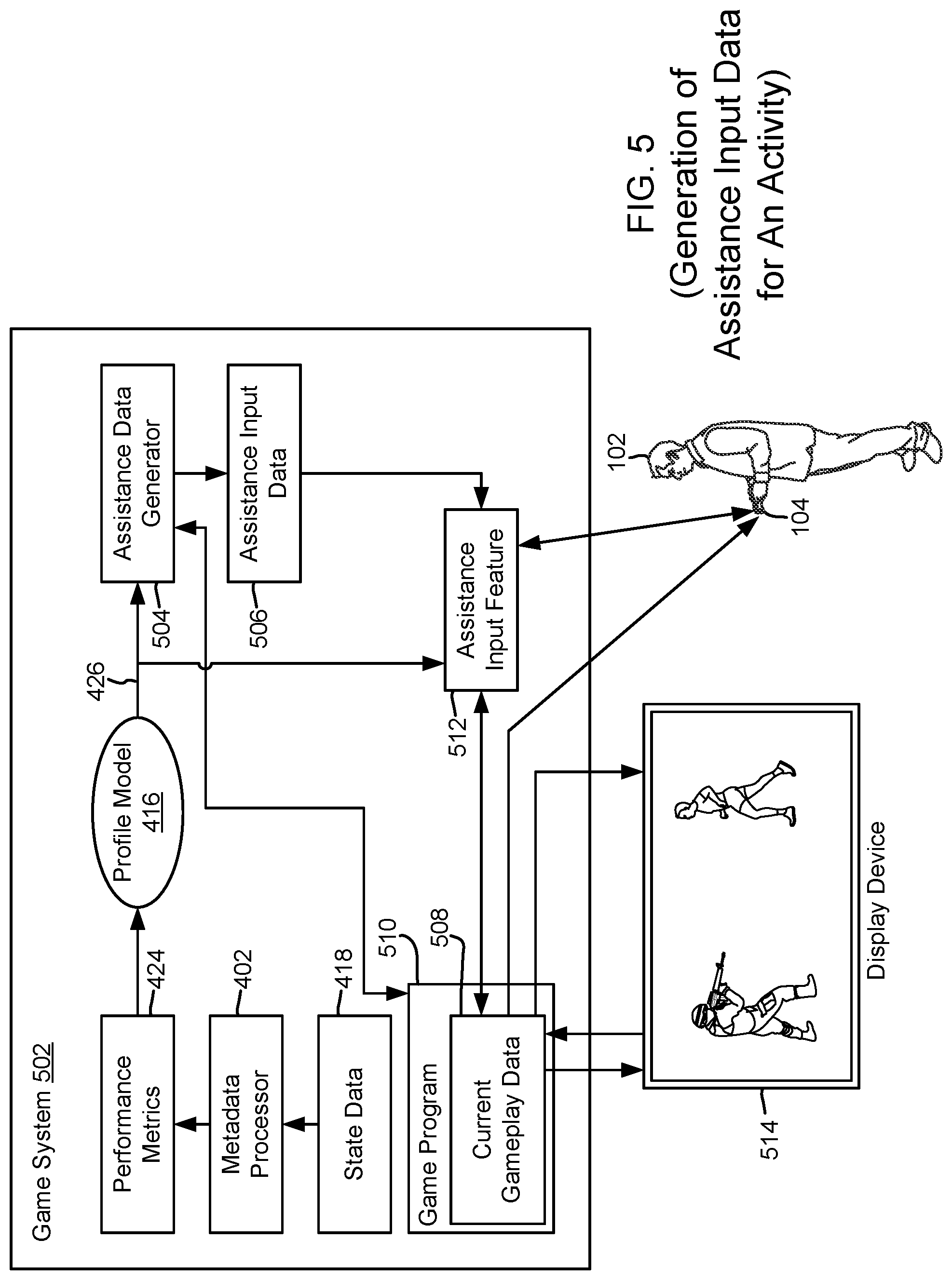 Patent US12311262 Figure 4 – Systems and methods for enabling predictive assistance during gameplay
