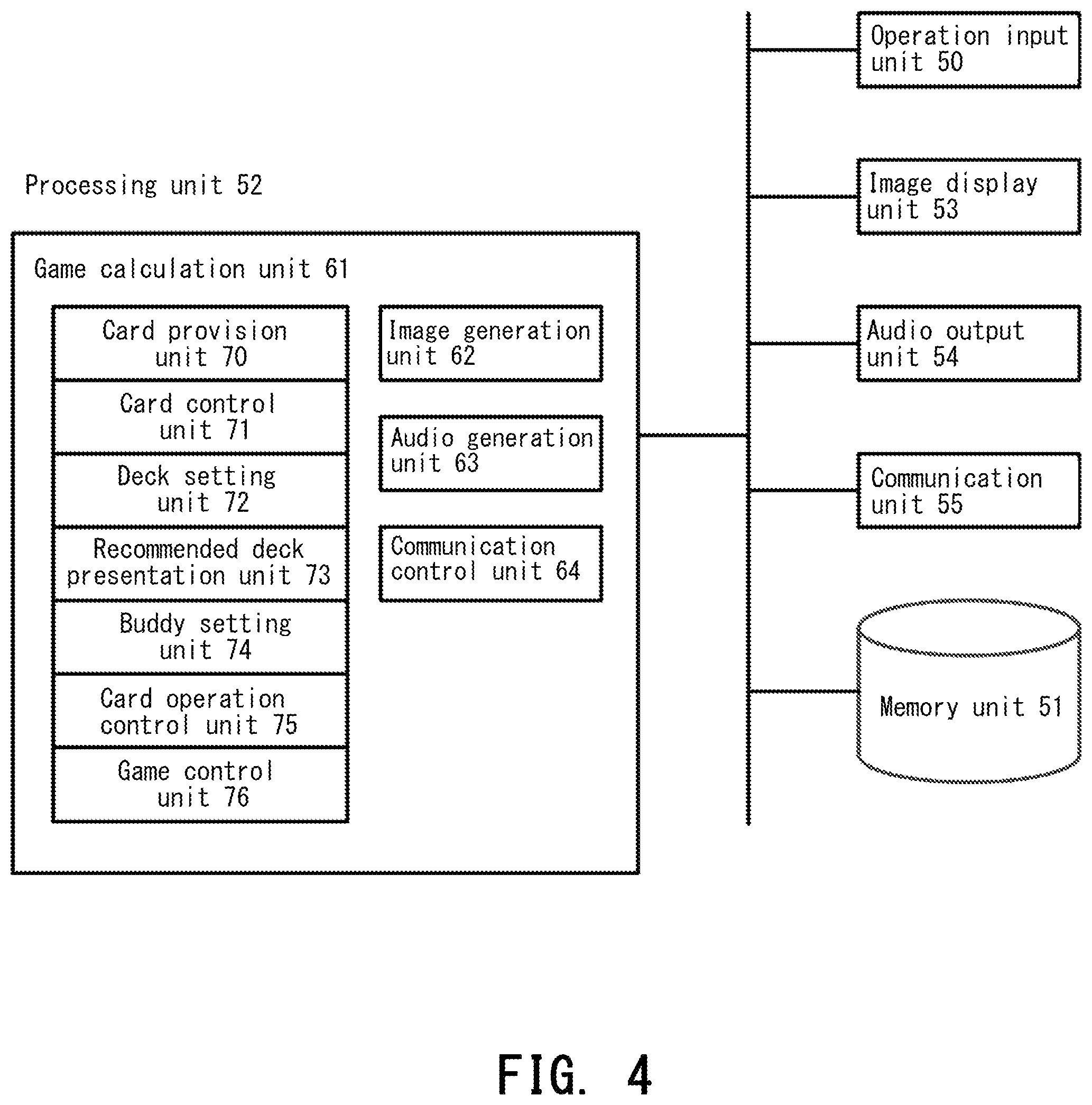 Patent US12311264 Figure 4 – Program, terminal, game system and game management system