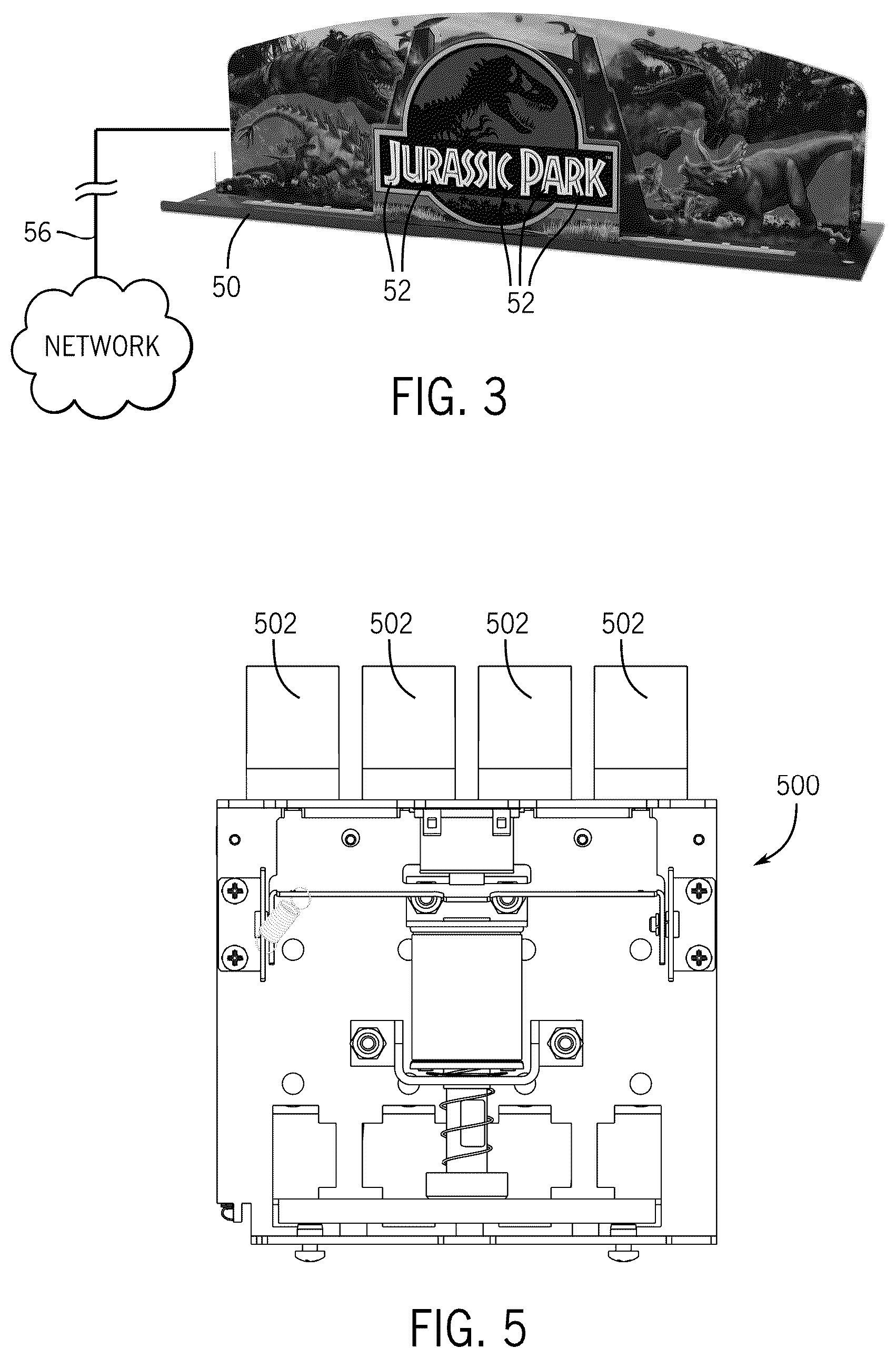 Patent US12311276 Figure 2 – Pinball machine with retrofittable accessory