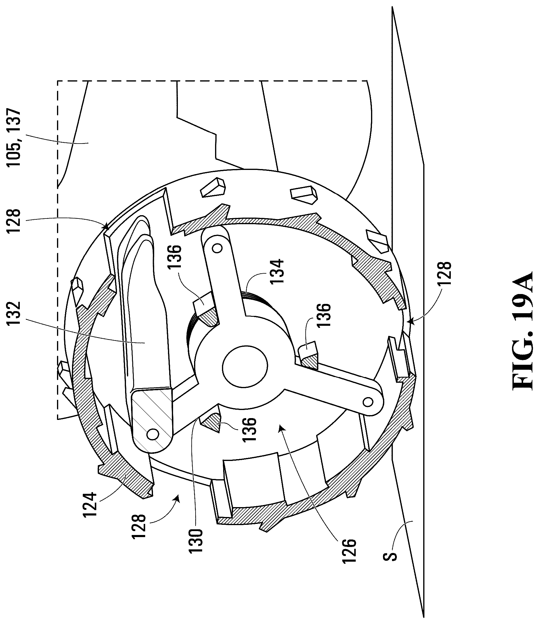 Patent US12311277 Figure 19 – Toy assembly with inner object in housing that performs function