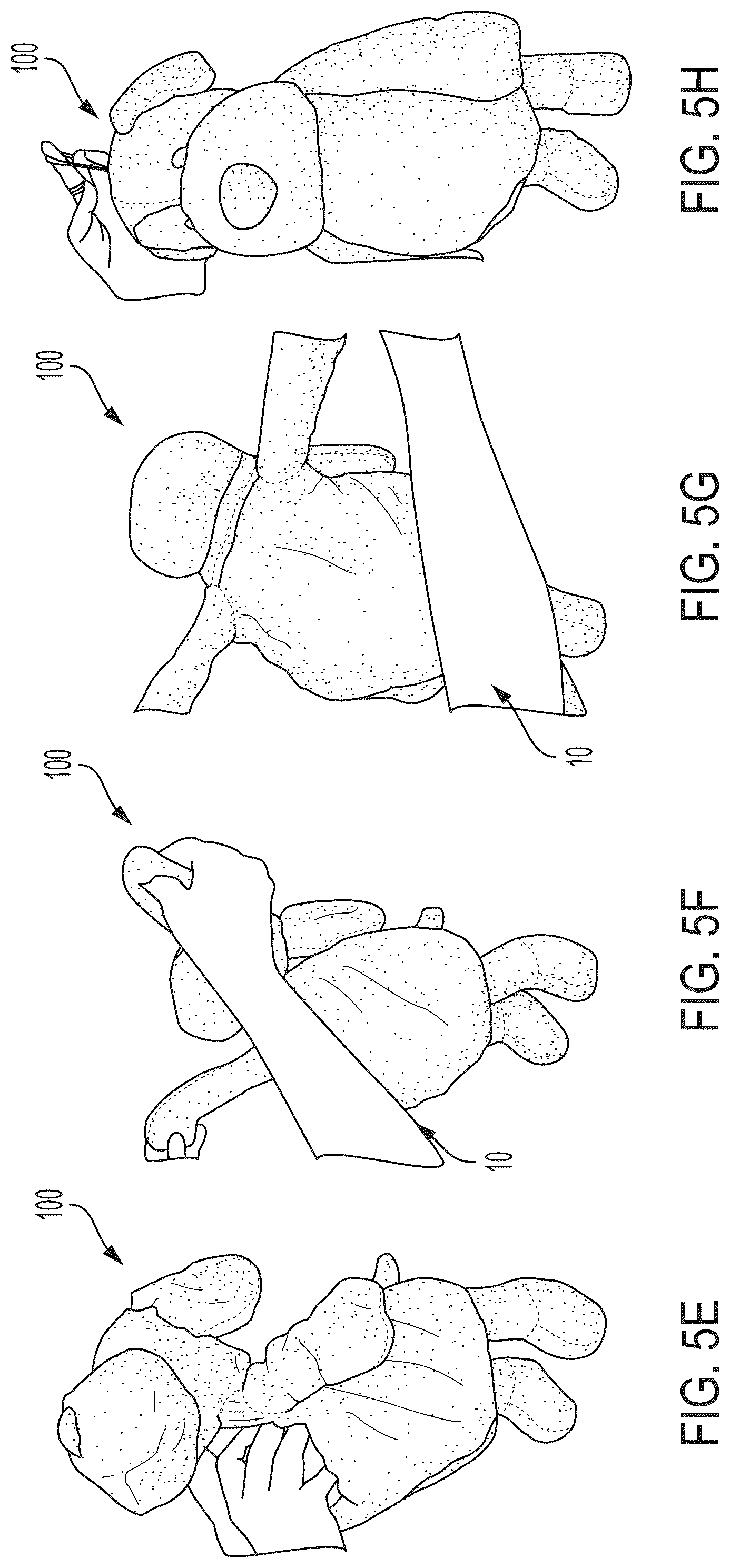 Patent US12311279 Figure 7 – Methods and apparatus for stuffable plush toy
