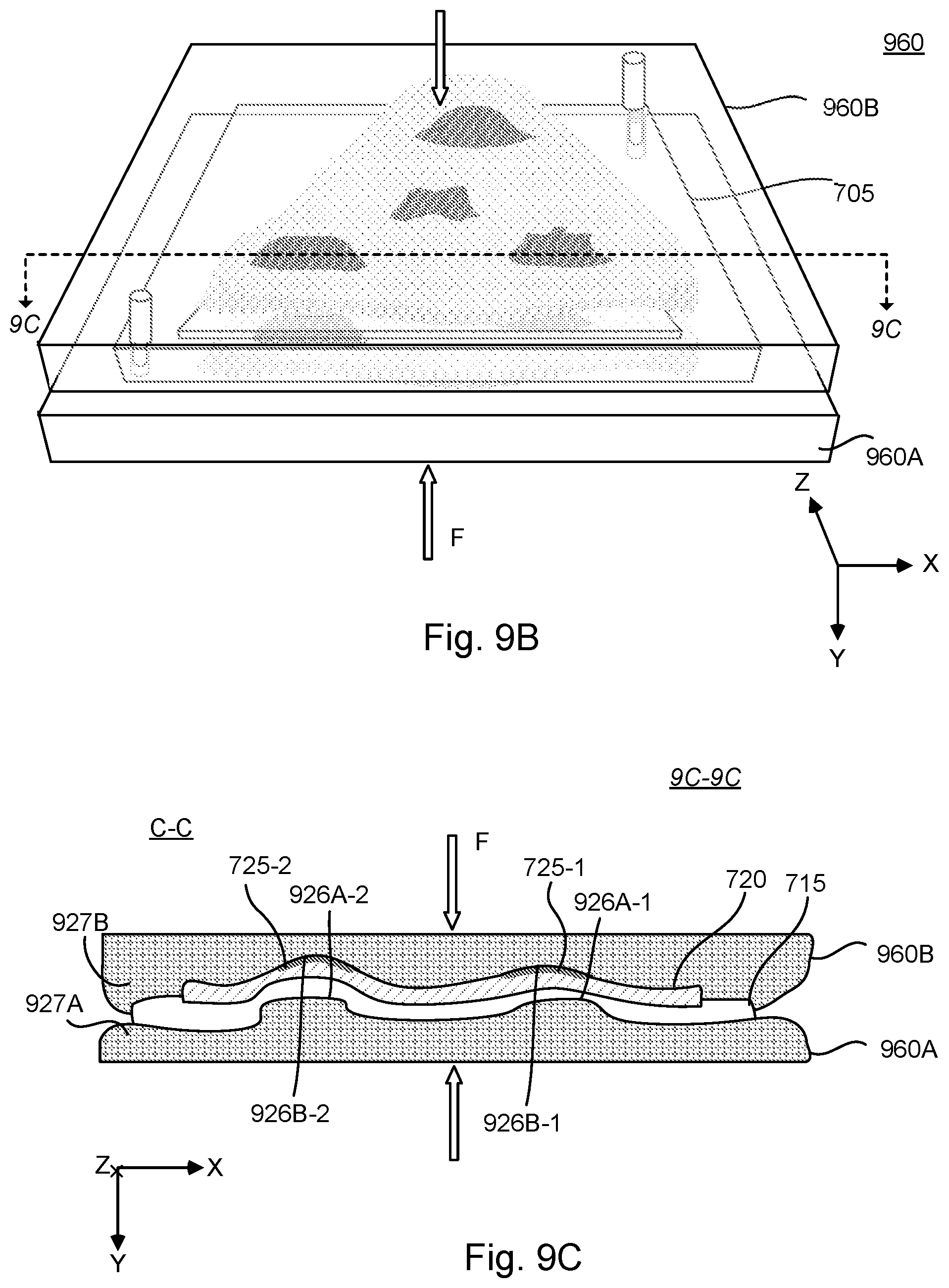 Patent US12311280 Figure 14 – Manufacturing process for making toy figure clothing