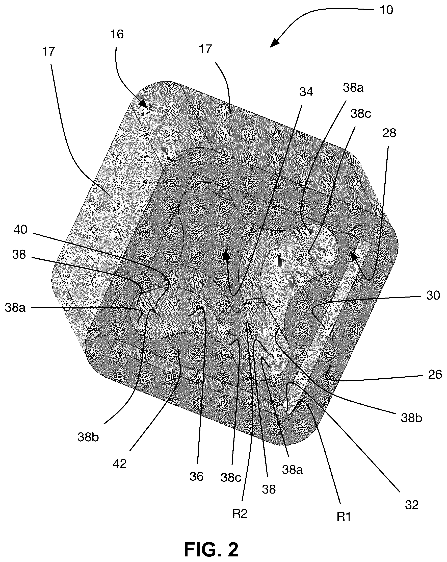 Patent US12311282 Figure 2 – Kit with plurality of blocks for constructing craft
