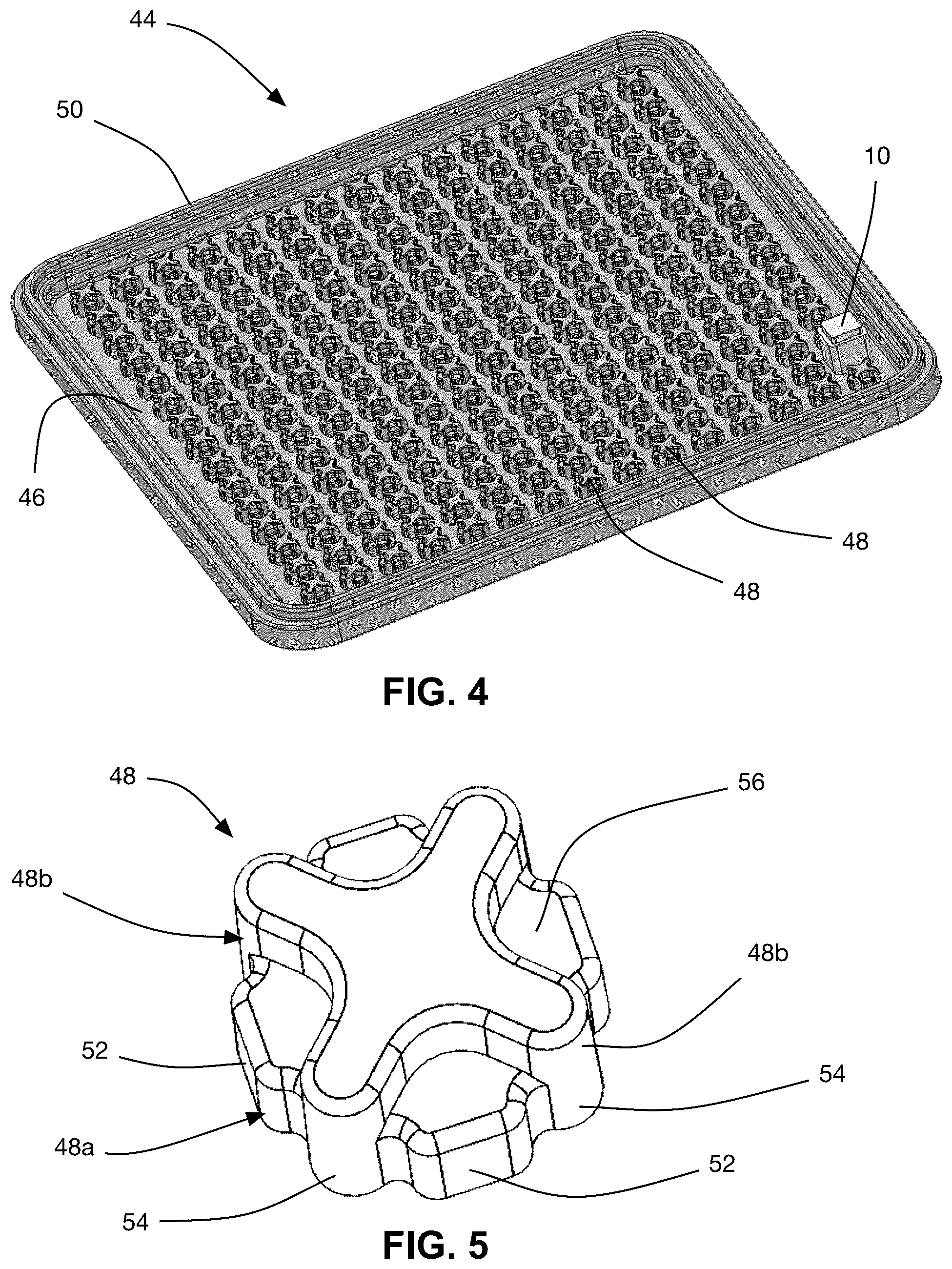 Patent US12311282 Figure 4 – Kit with plurality of blocks for constructing craft