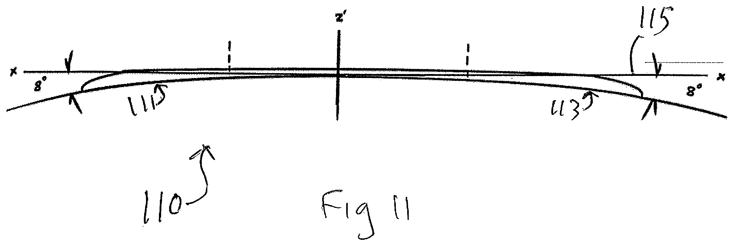 Patent US12311284 Figure 7 – Bi-elliptical flying toy with anhedral bent rings