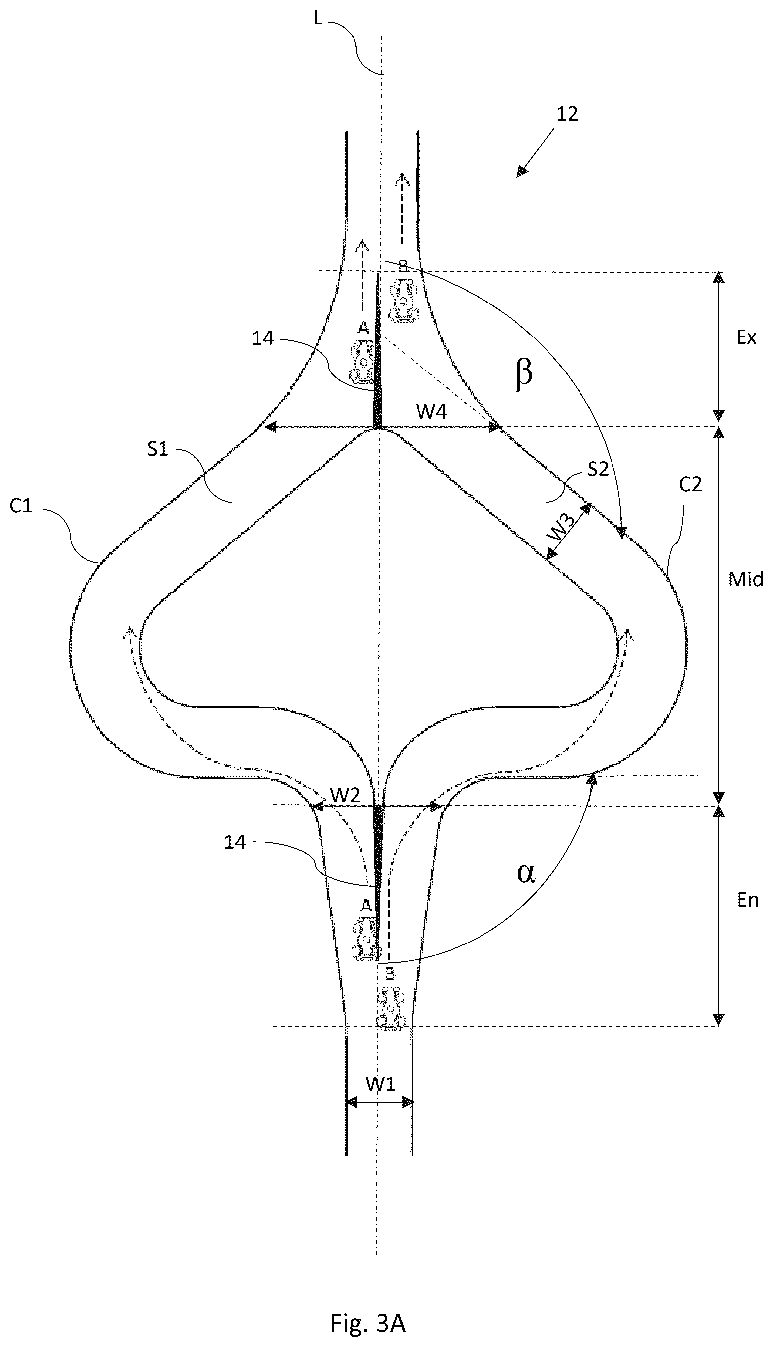 Patent US12311286 Figure 3 – Race circuit