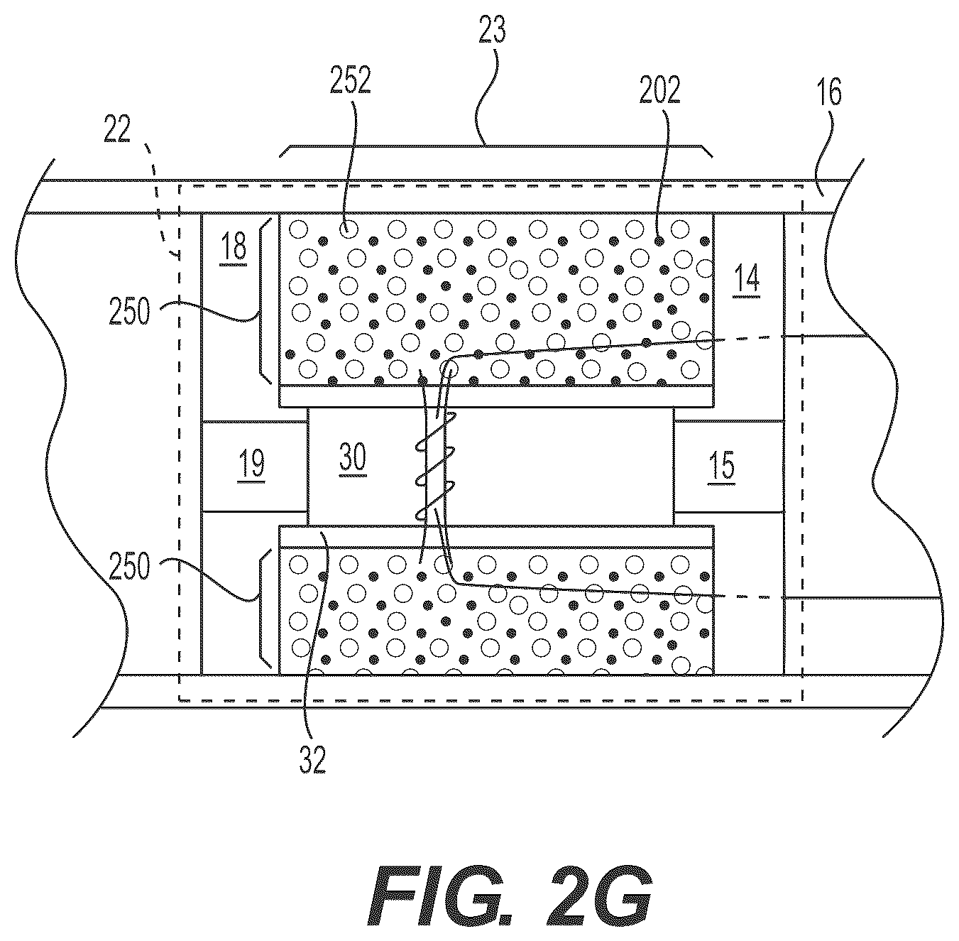 Patent US12311288 Figure 5 – E-vaping device cartridge with superabsorbent polymer