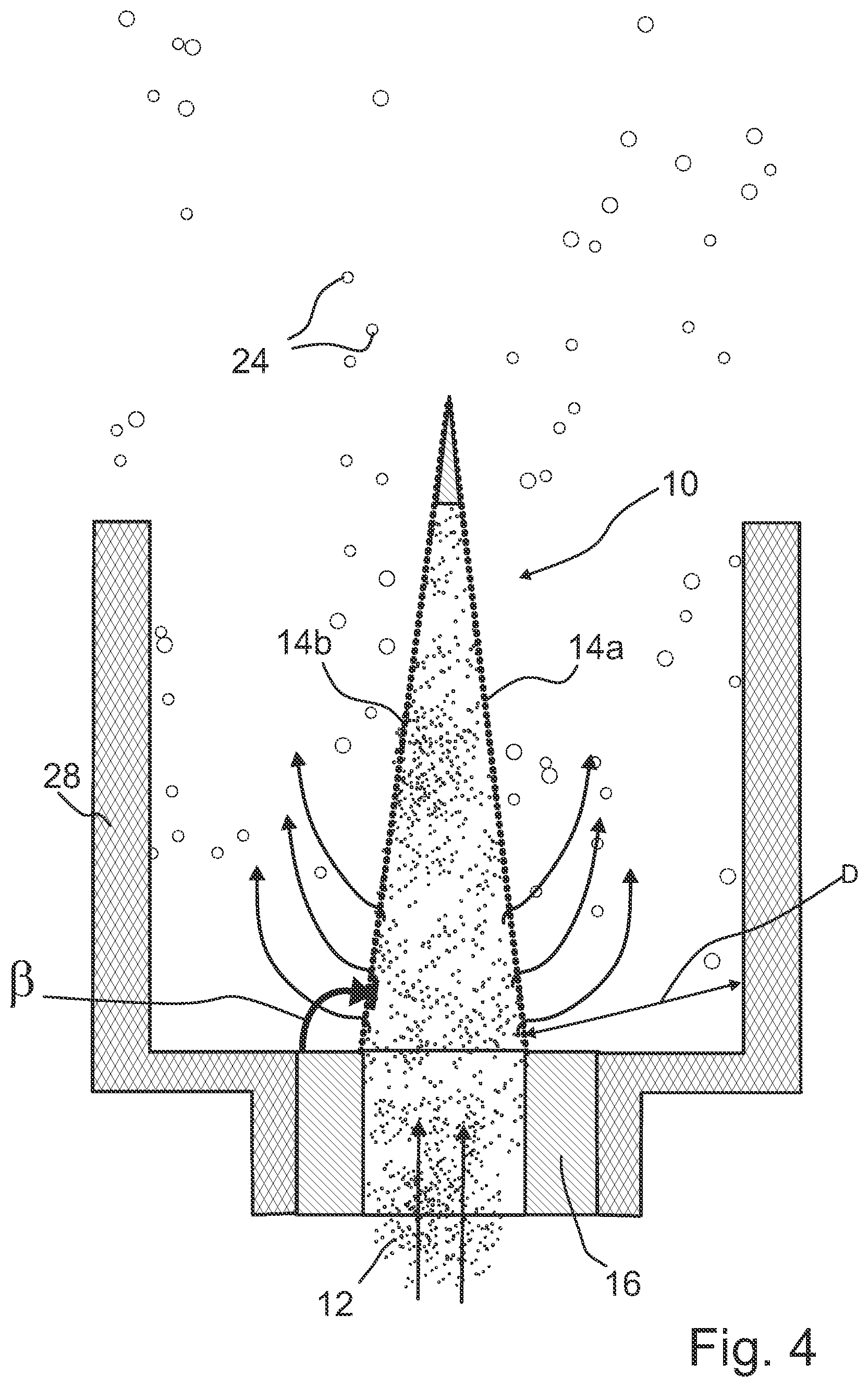Patent US12311297 Figure 4 – Impactor/separator element and devices comprising an impactor separator/element of this type