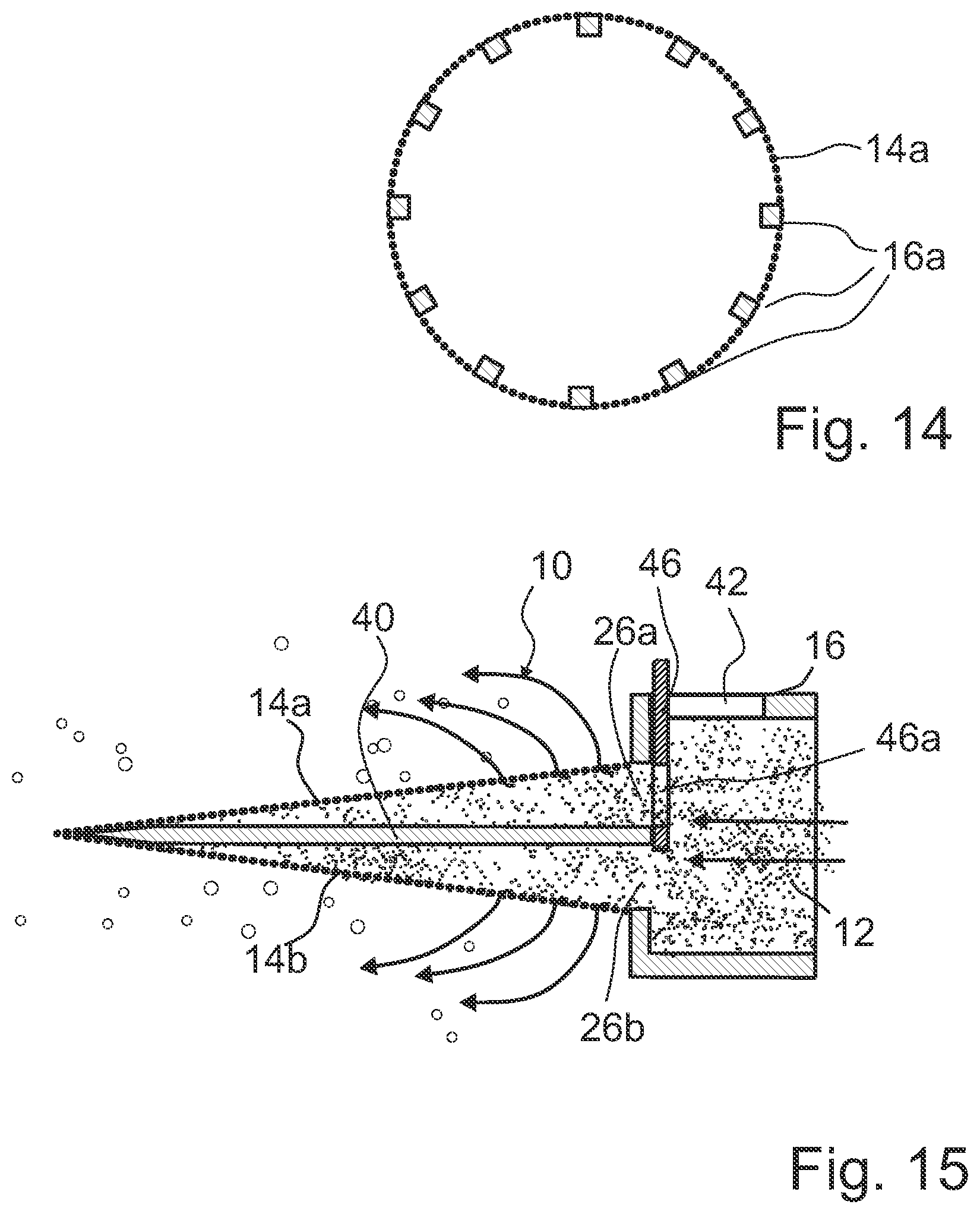 Patent US12311297 Figure 9 – Impactor/separator element and devices comprising an impactor separator/element of this type