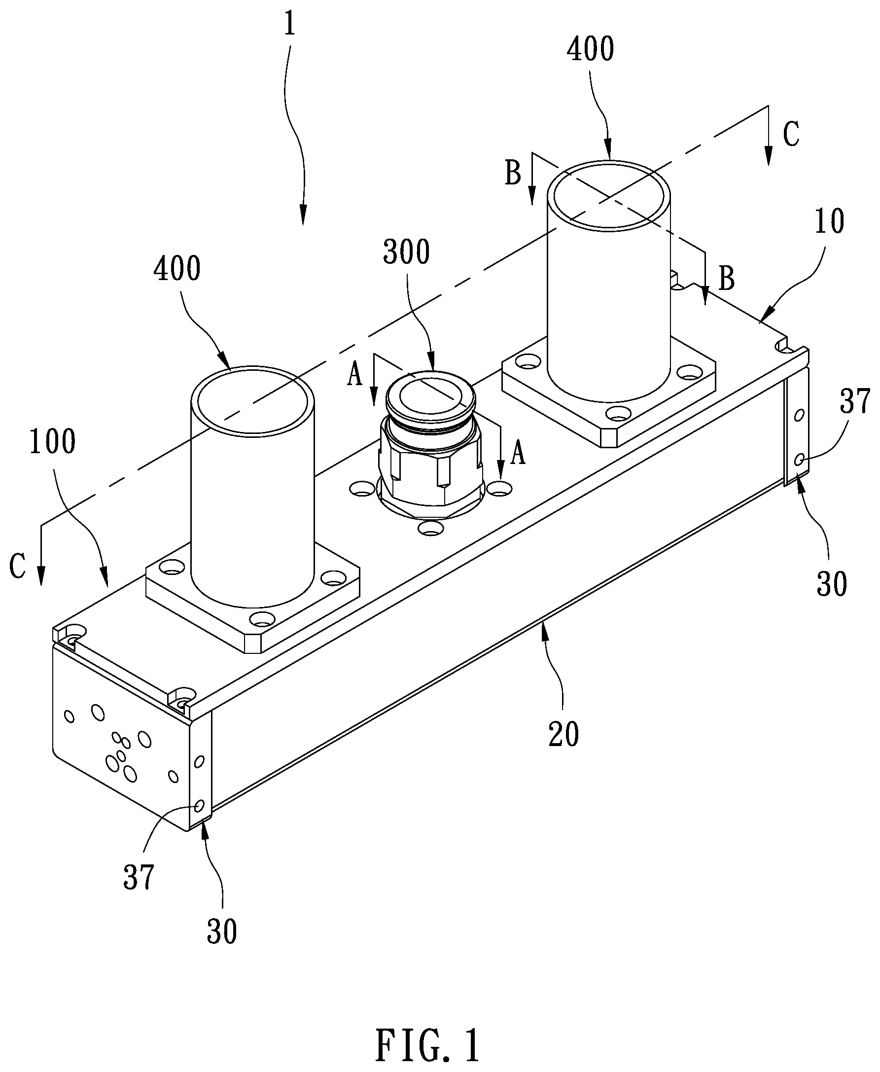 Patent US12311298 Figure 1 – Gas deflector