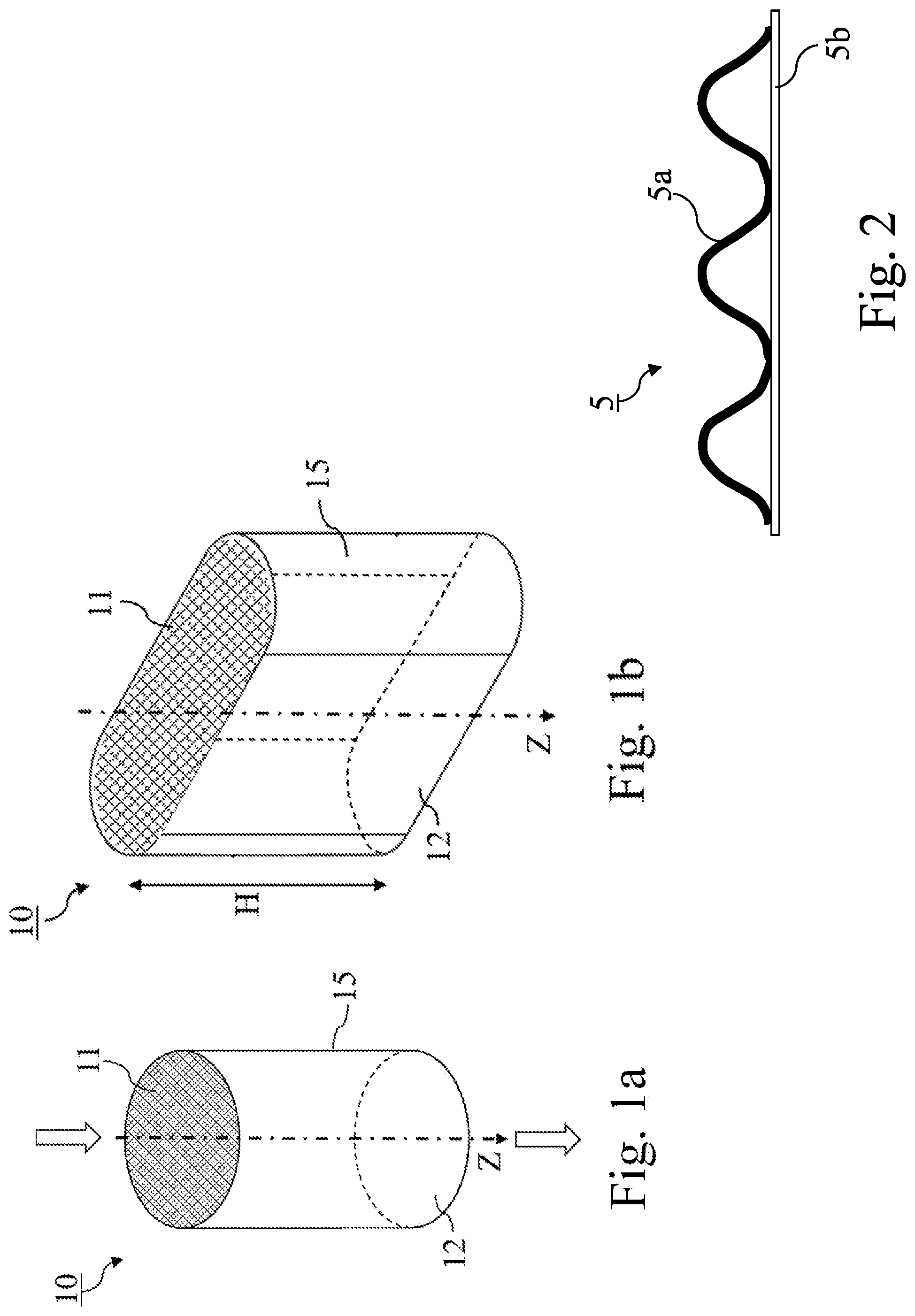 Patent US12311301 Figure 1 – Filter element and method of manufacturing a filter element