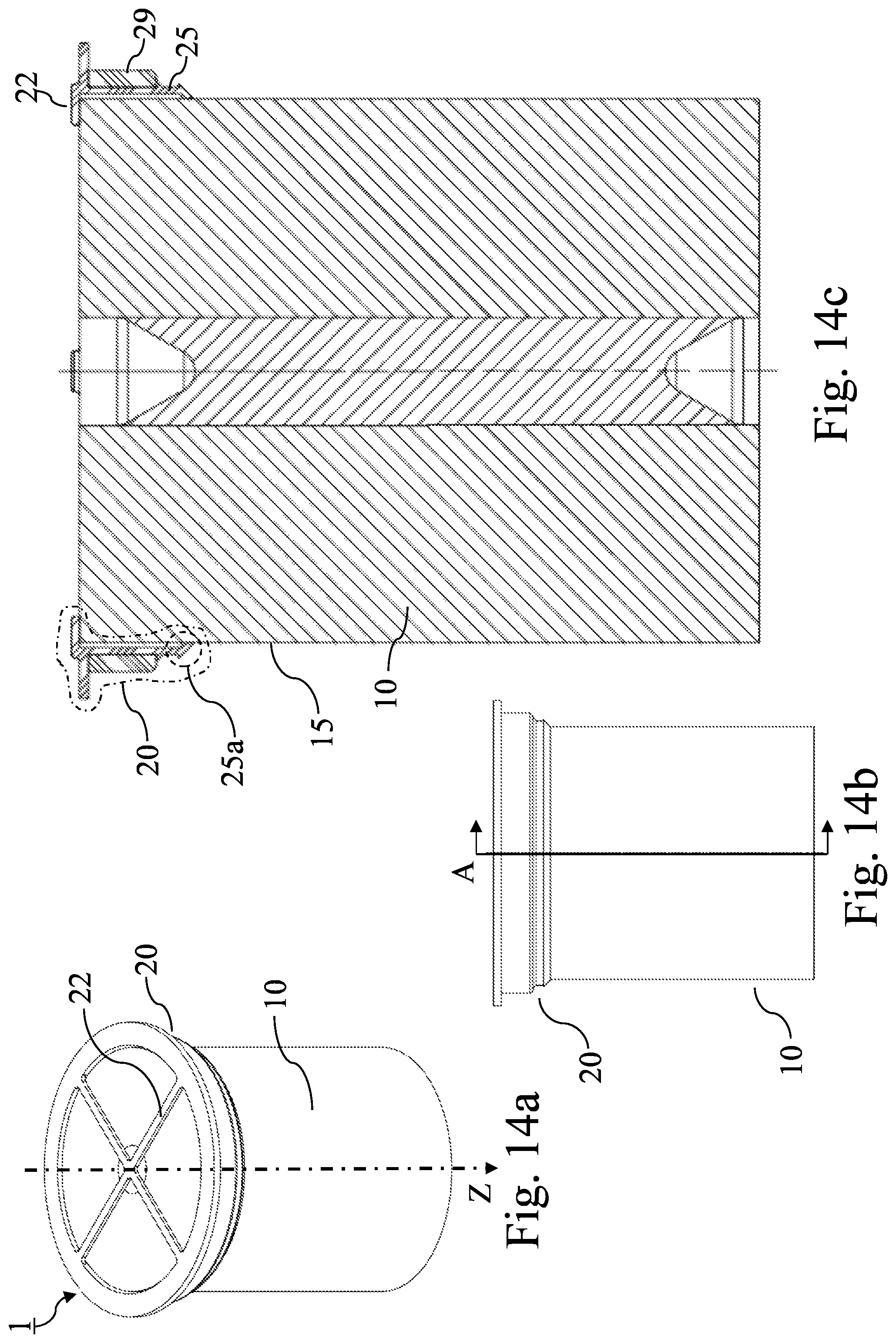 Patent US12311301 Figure 13 – Filter element and method of manufacturing a filter element