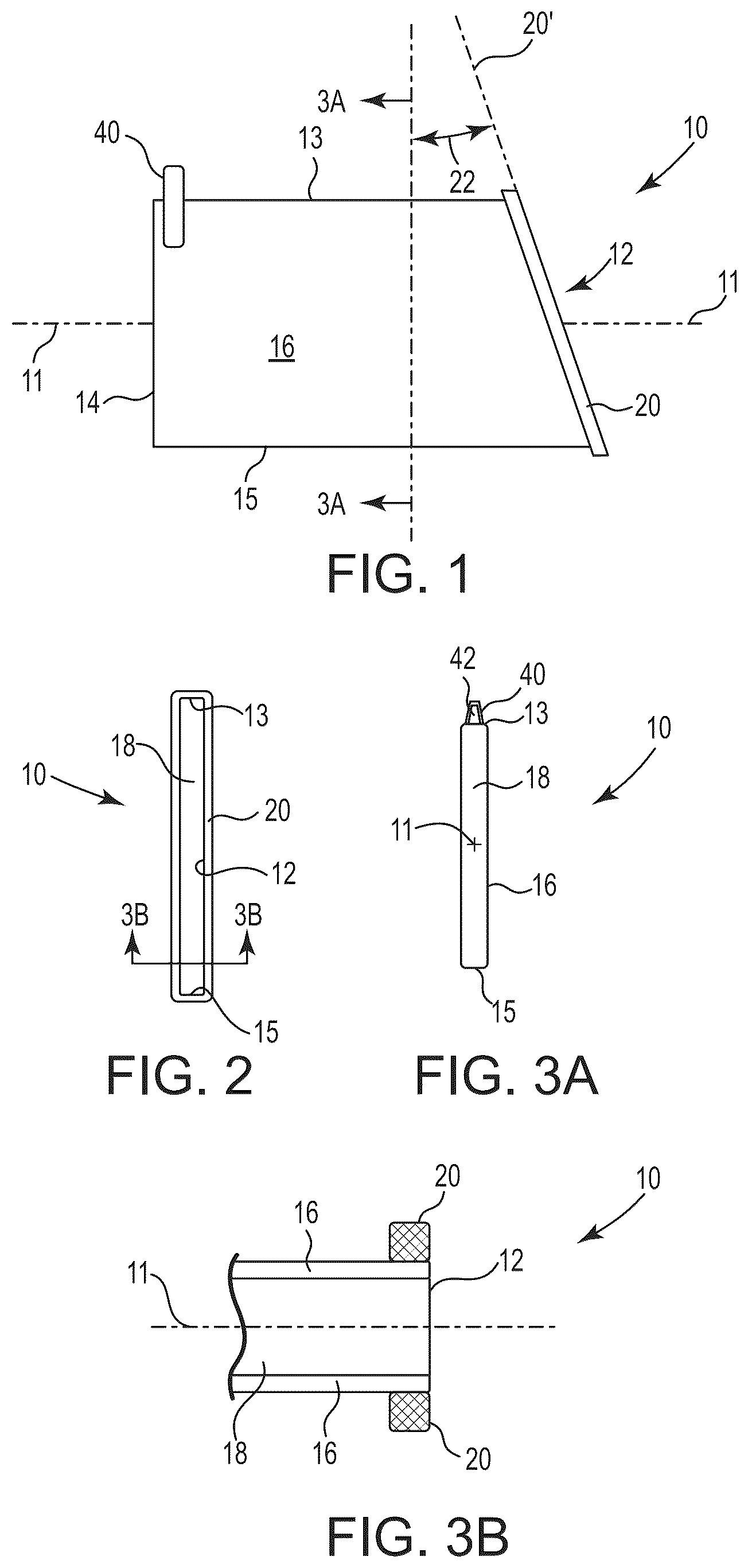 Patent US12311302 Figure 1 – Enlarged opening filter bags, support assemblies, and filter bag assemblies