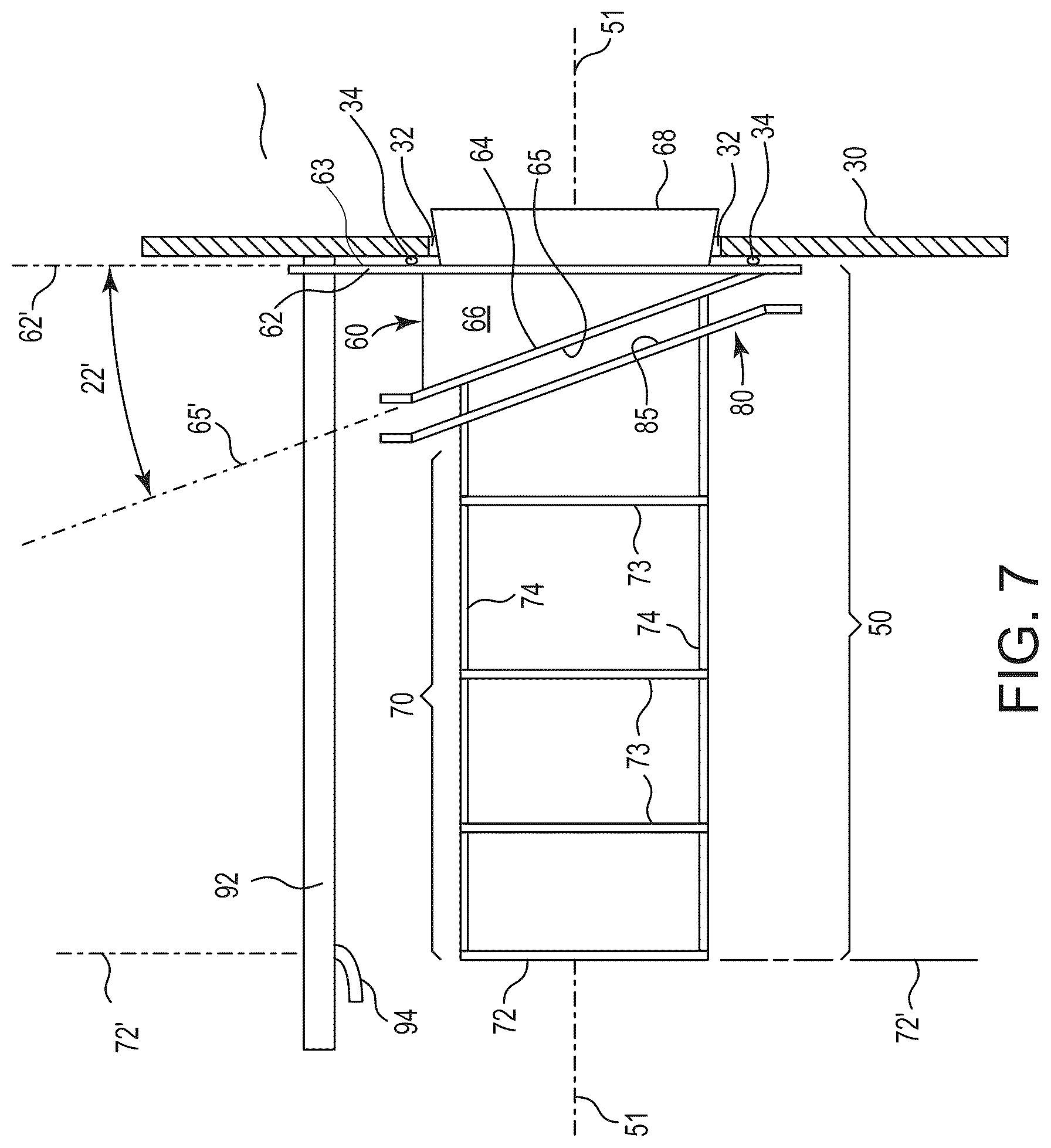 Patent US12311302 Figure 3 – Enlarged opening filter bags, support assemblies, and filter bag assemblies