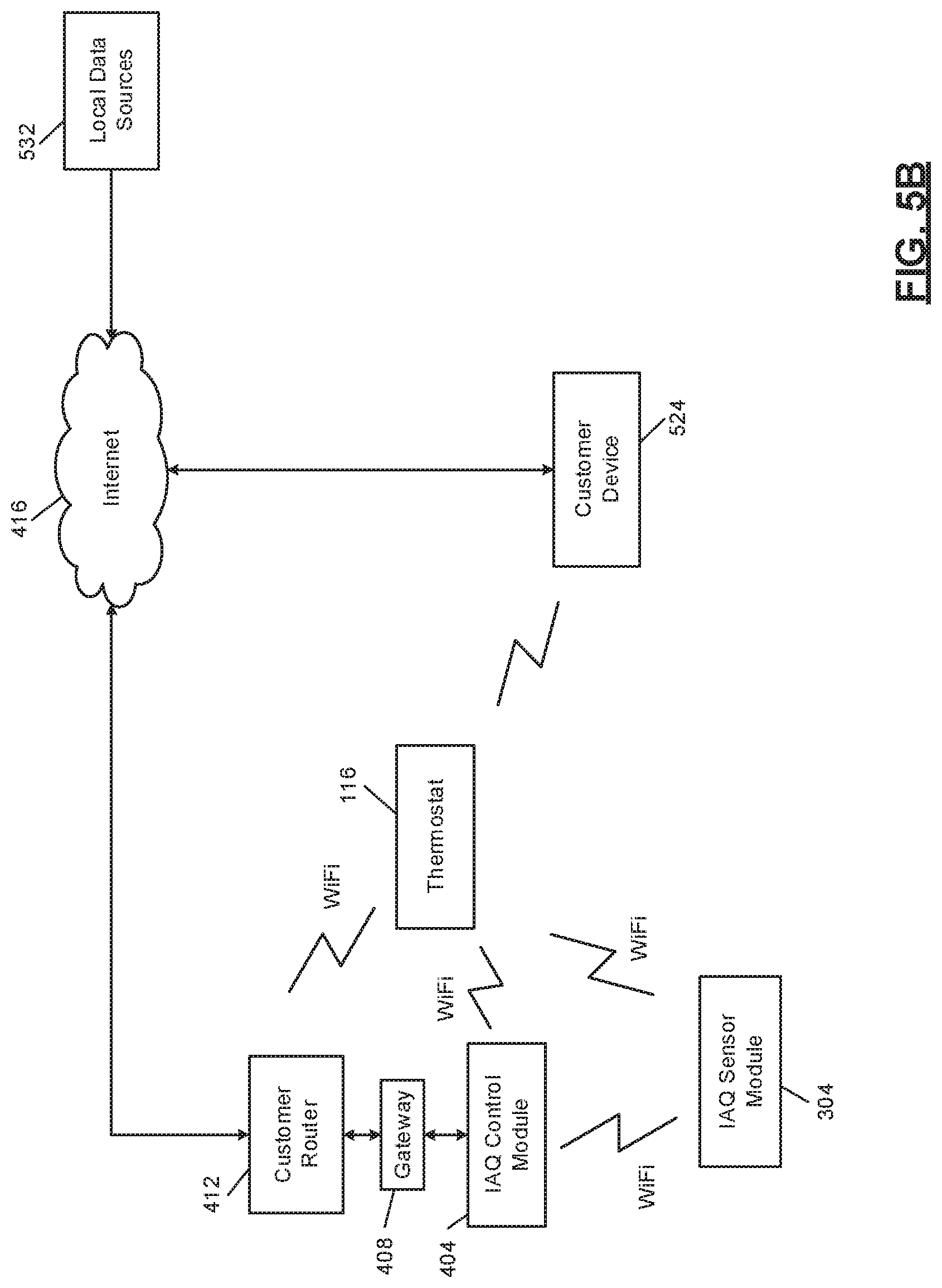 Patent US12311308 Figure 8 – Particulate-matter-size-based fan control system