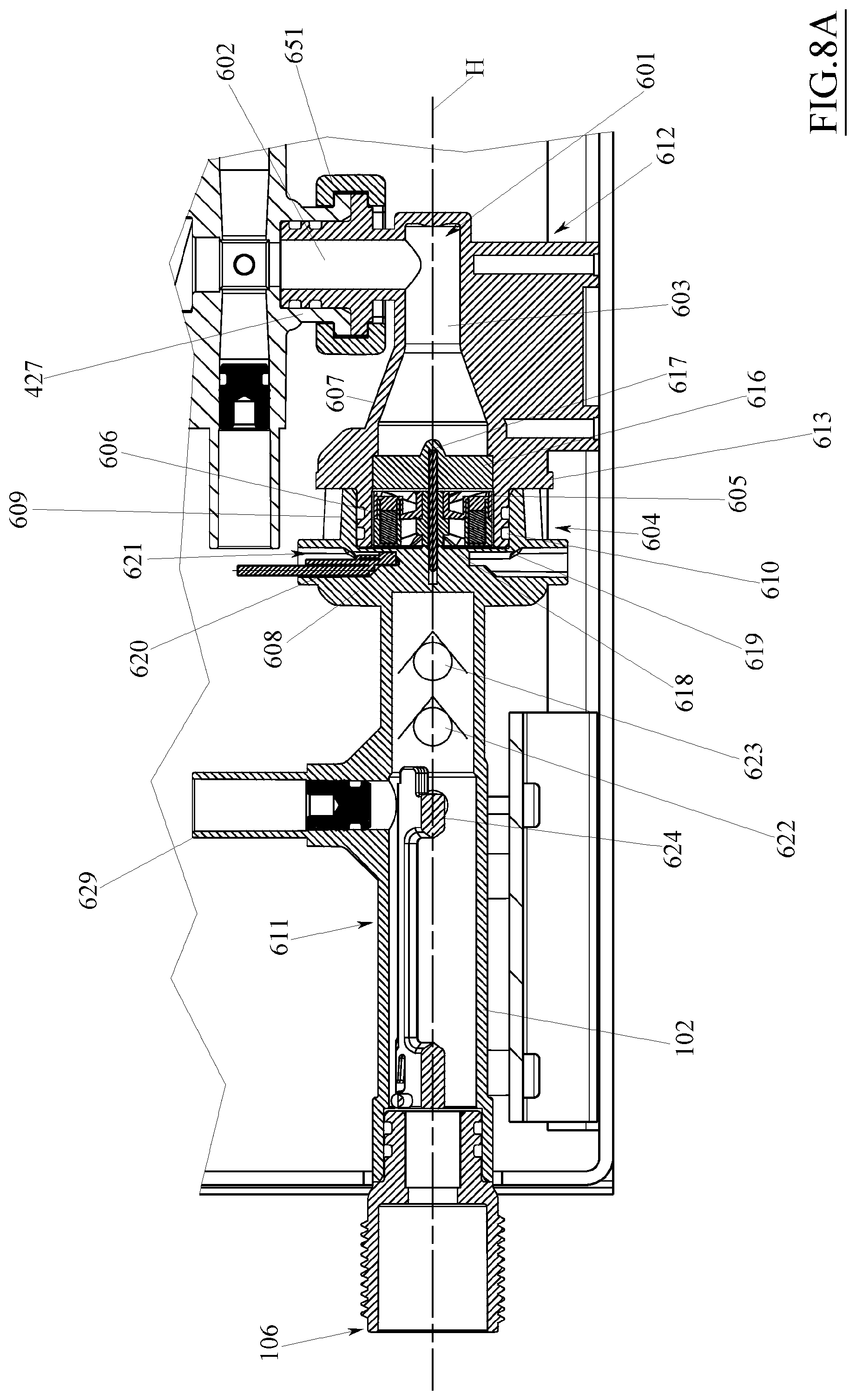 Patent US12311317 Figure 11 – Modular element for reverse osmosis filtering devices