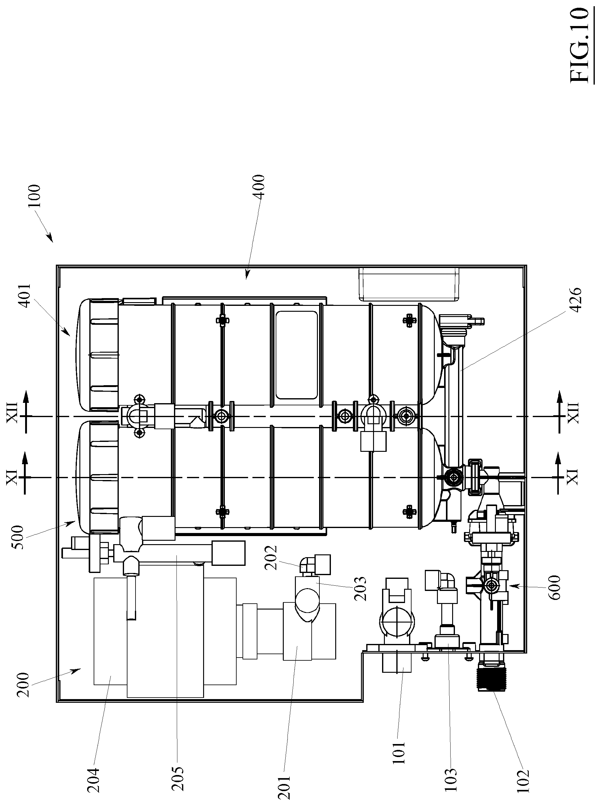 Patent US12311317 Figure 13 – Modular element for reverse osmosis filtering devices