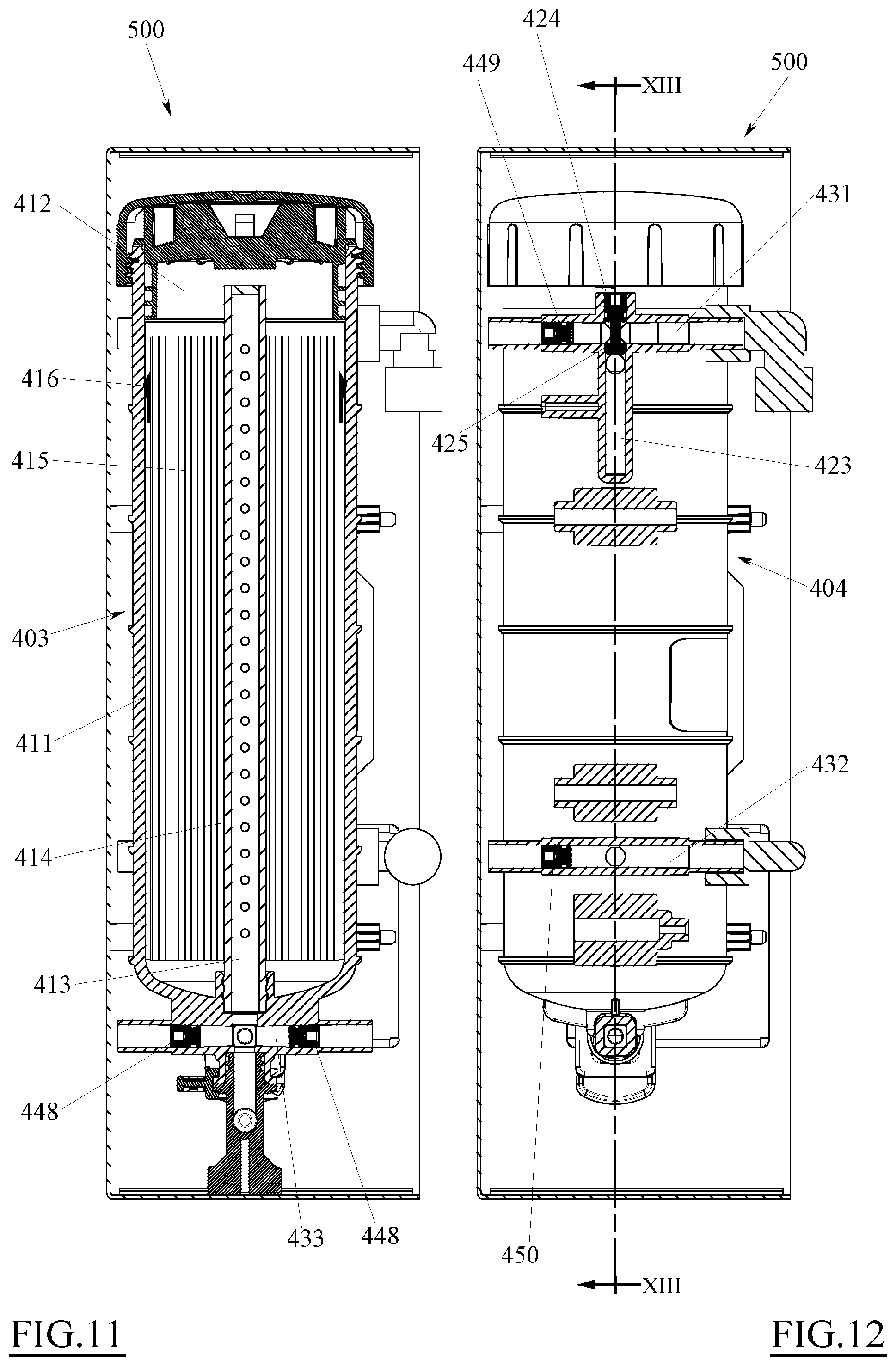 Patent US12311317 Figure 14 – Modular element for reverse osmosis filtering devices