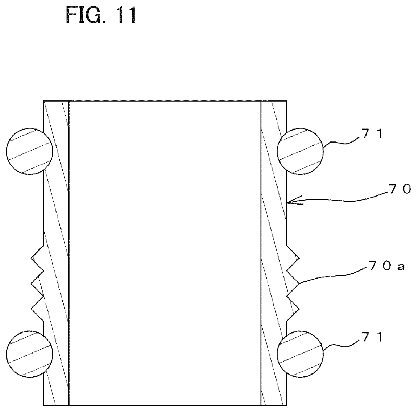 Patent US12311319 Figure 11 – Filtration membrane unit, holder holding same, filtration system including filtration membrane unit and holder, and filtration treatment apparatus including plurality of filtration systems