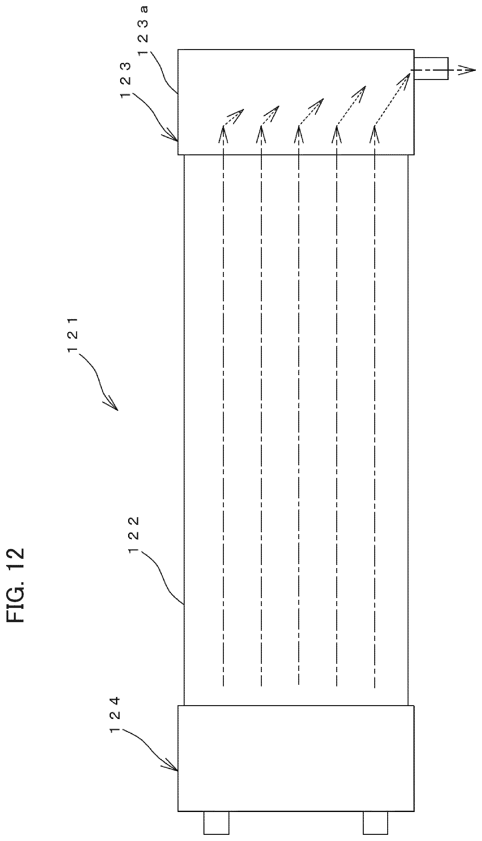 Patent US12311319 Figure 12 – Filtration membrane unit, holder holding same, filtration system including filtration membrane unit and holder, and filtration treatment apparatus including plurality of filtration systems
