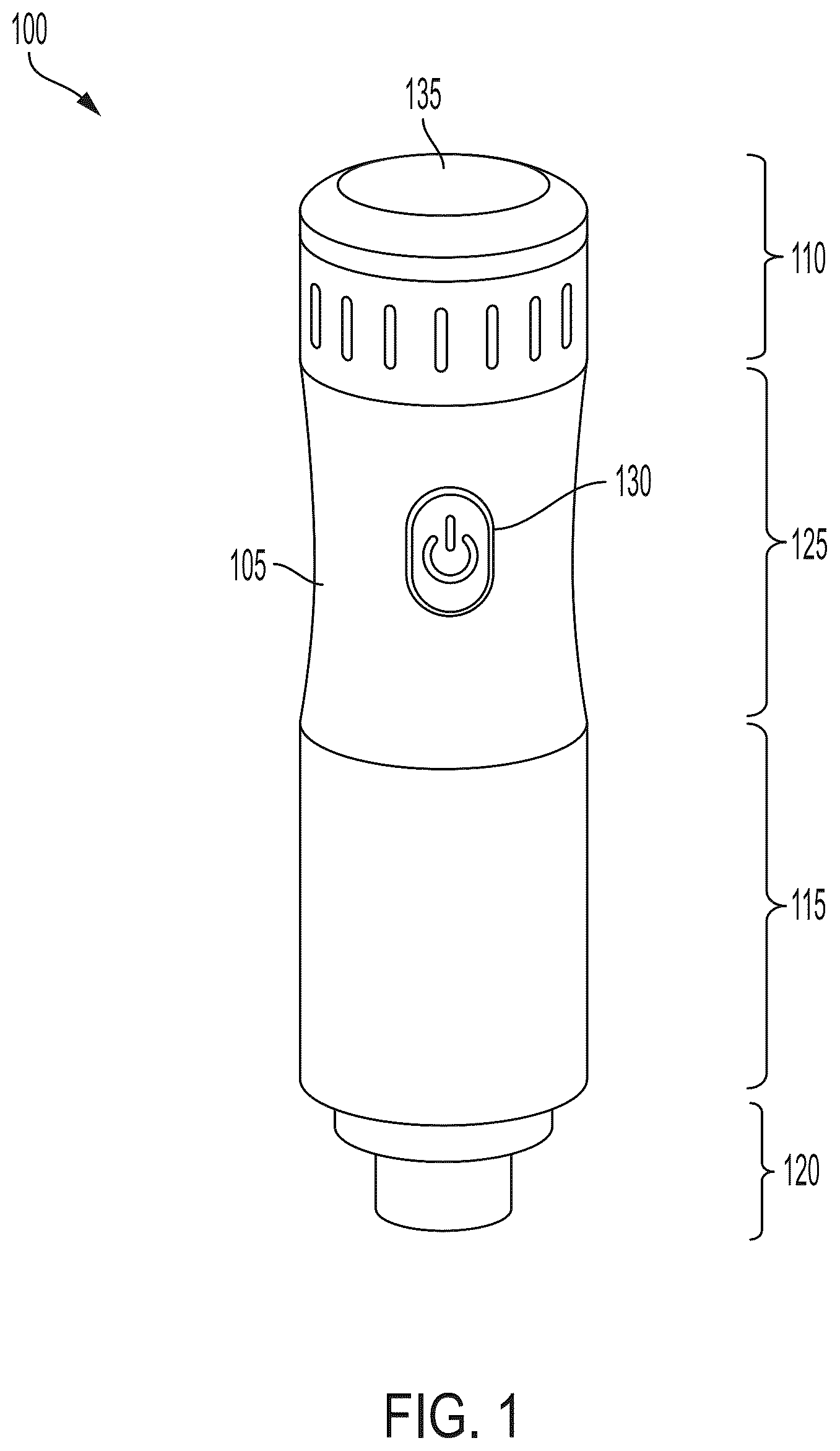 Patent US12311327 Figure 1 – Modular appliance apparatus configured for multiple attachments