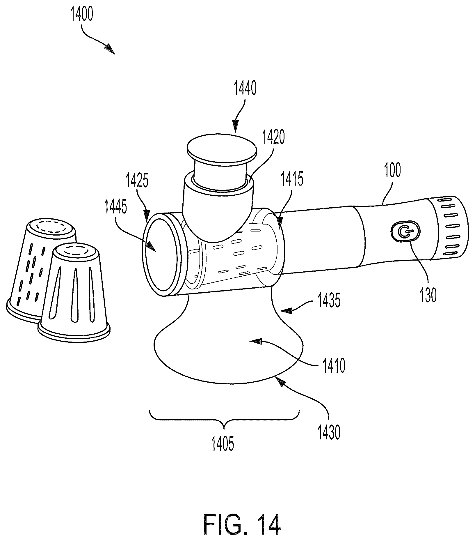 Patent US12311327 Figure 13 – Modular appliance apparatus configured for multiple attachments