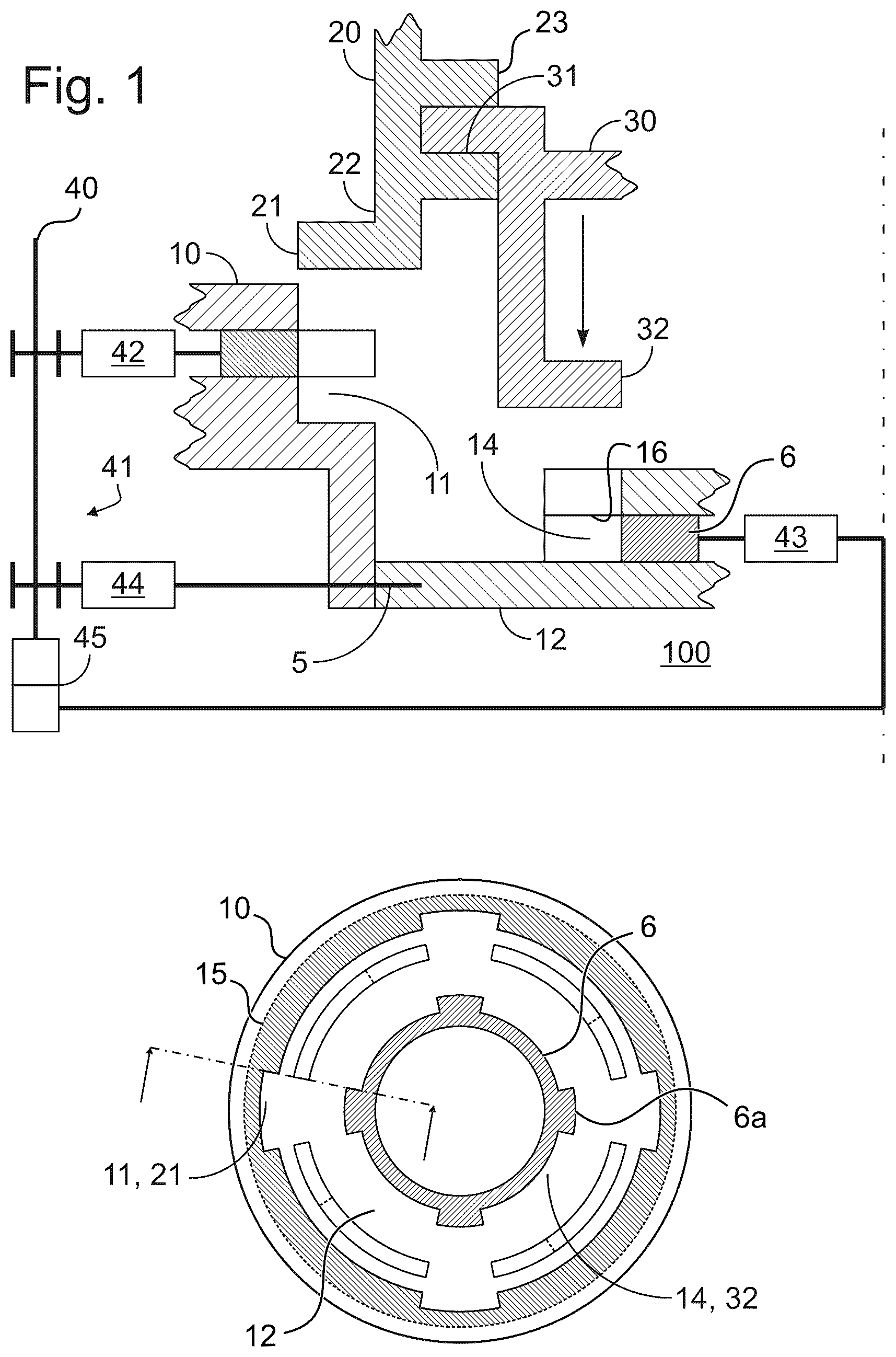 Patent US12311352 Figure 1 – Door device for connecting a container to an isolation chamber