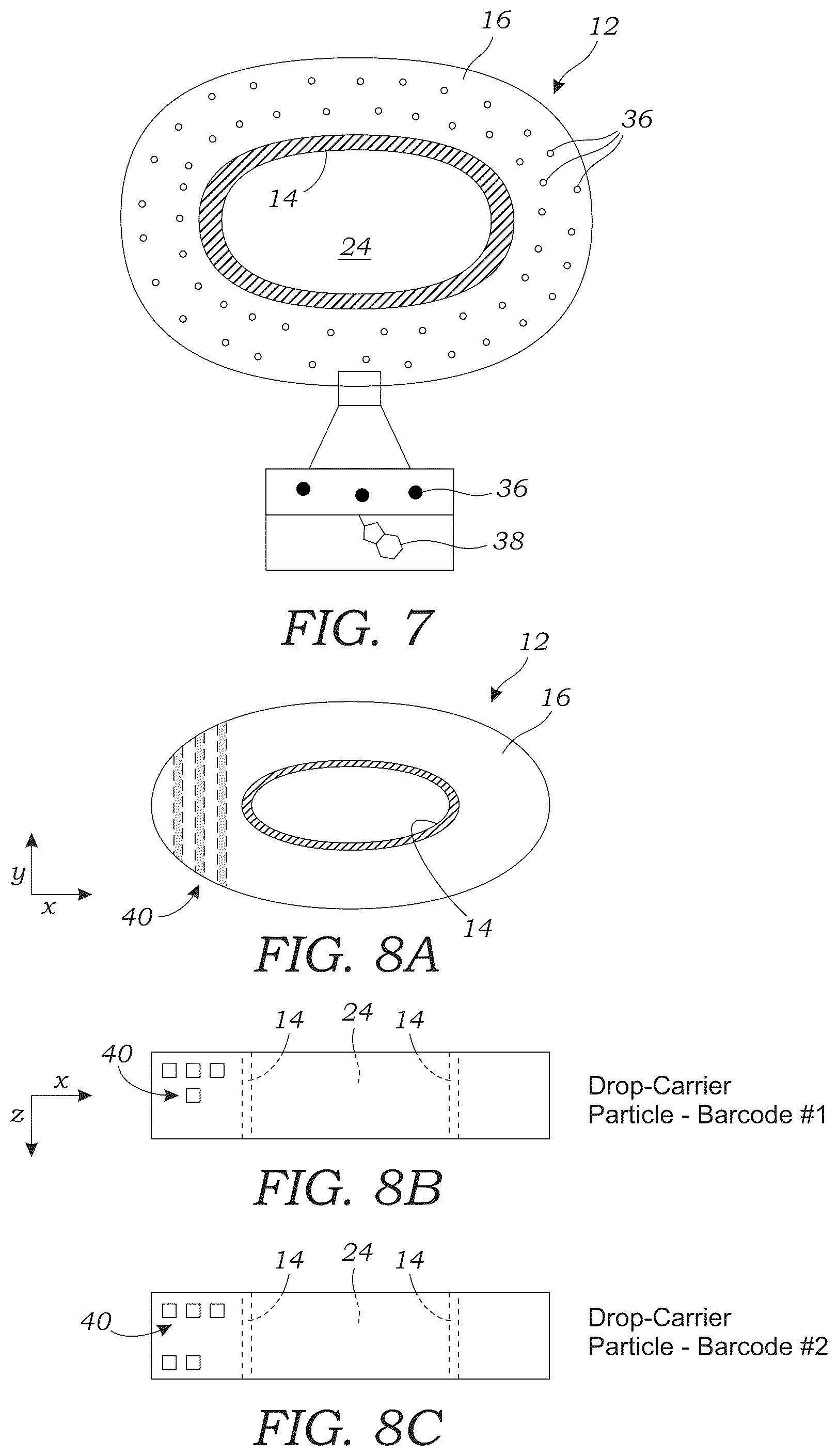 Patent US12311353 Figure 5 – Particle-drop structures and methods for making and using the same