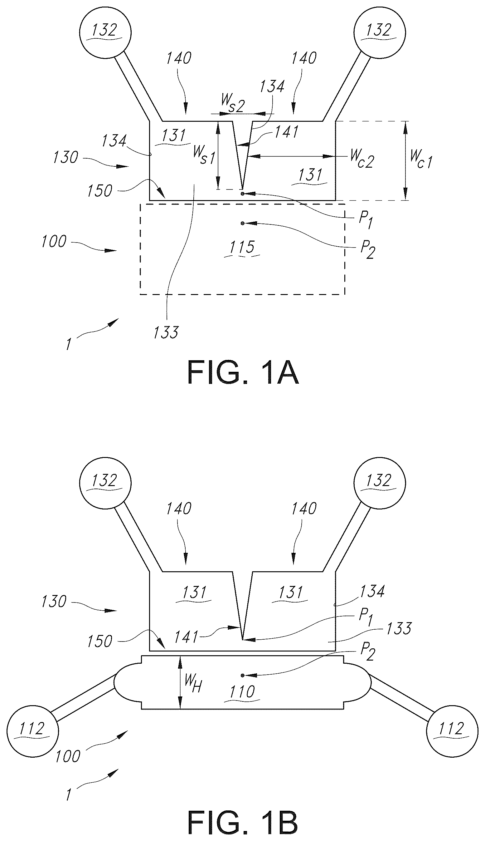 Patent US12311361 Figure 1 – Microfluidic device for mechanically stimulating a material