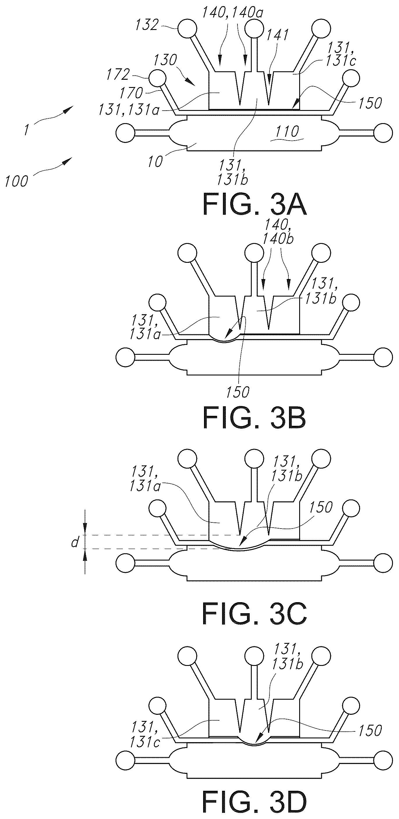 Patent US12311361 Figure 4 – Microfluidic device for mechanically stimulating a material