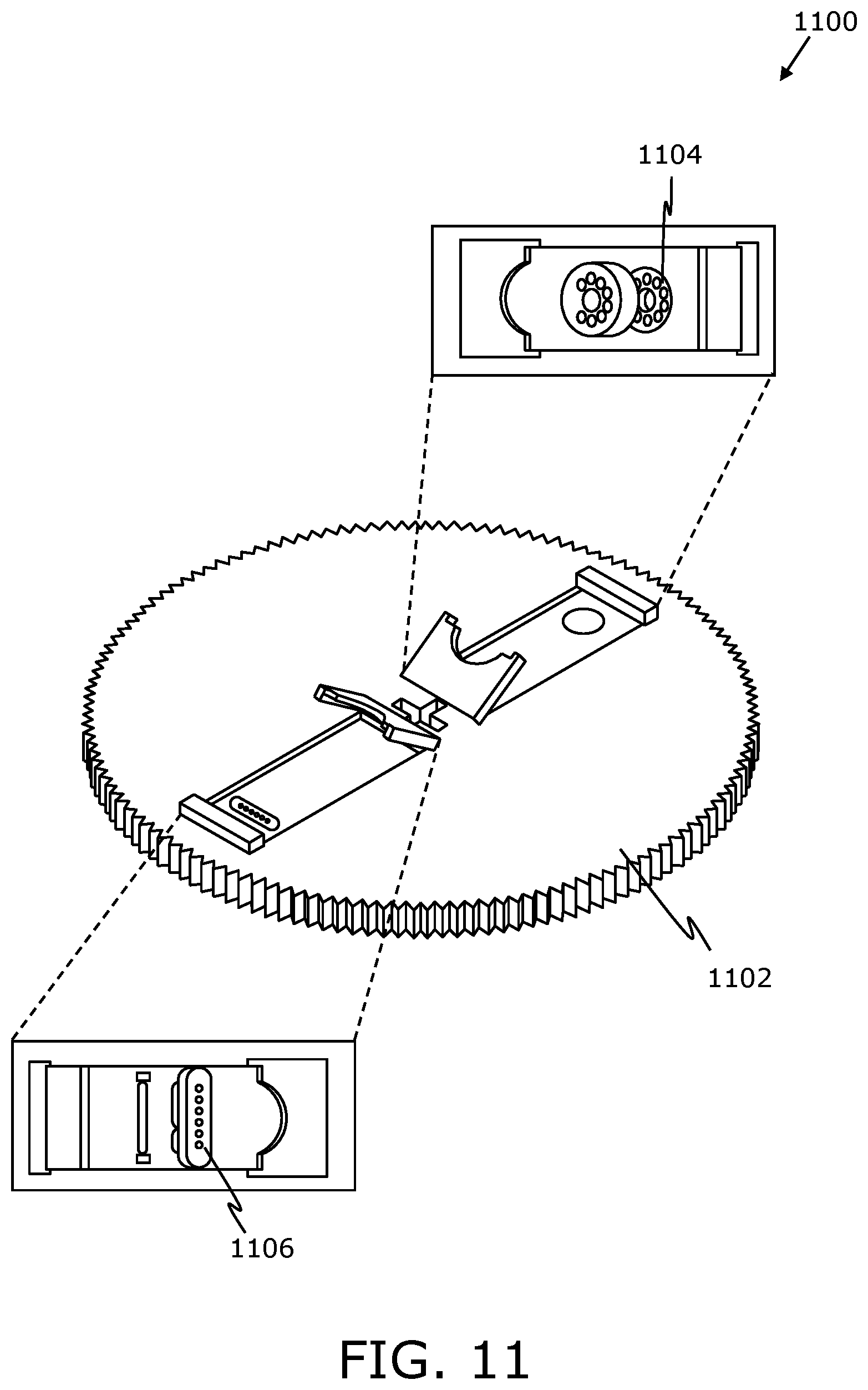 Patent US12311364 Figure 12 – Fluidic device, apparatus comprising fluidic device and method of using same for fluidic manipulation