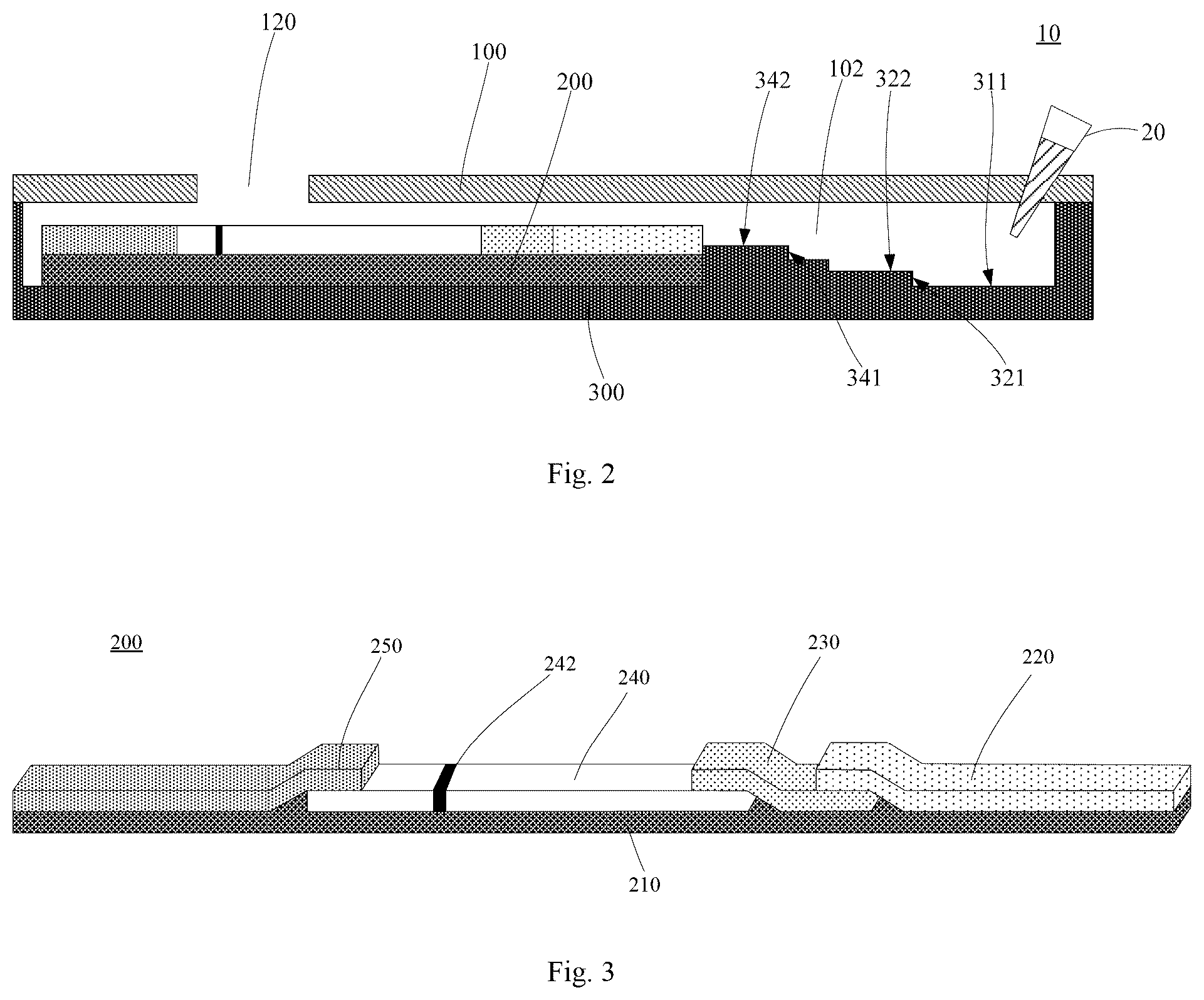 Patent US12311366 Figure 2 – Sample loading bottom plate and immunochromatography detection apparatus containing sample loading bottom plate