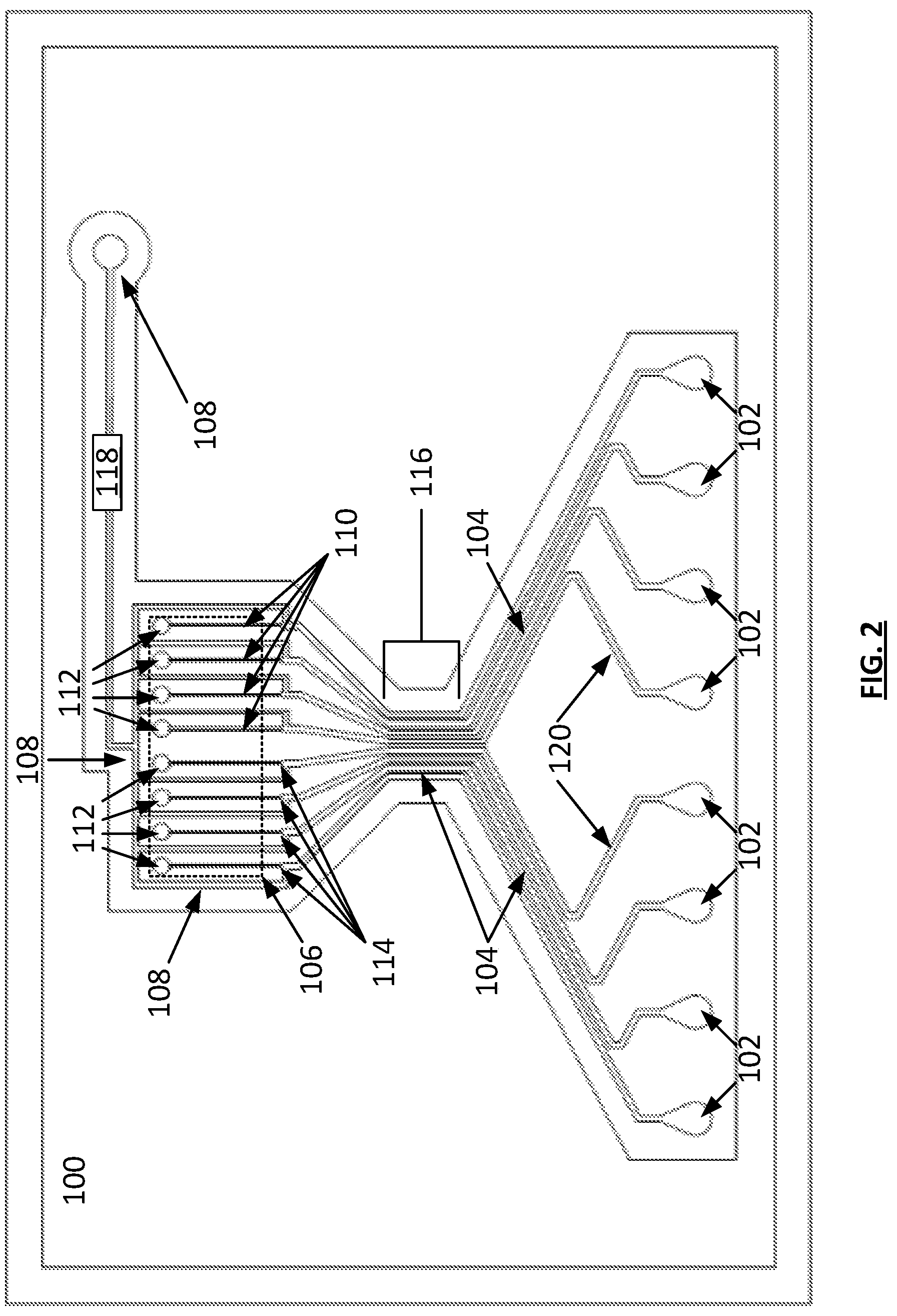 Patent US12311367 Figure 2 – Microfluidic devices and methods for monitoring blood biology under flow