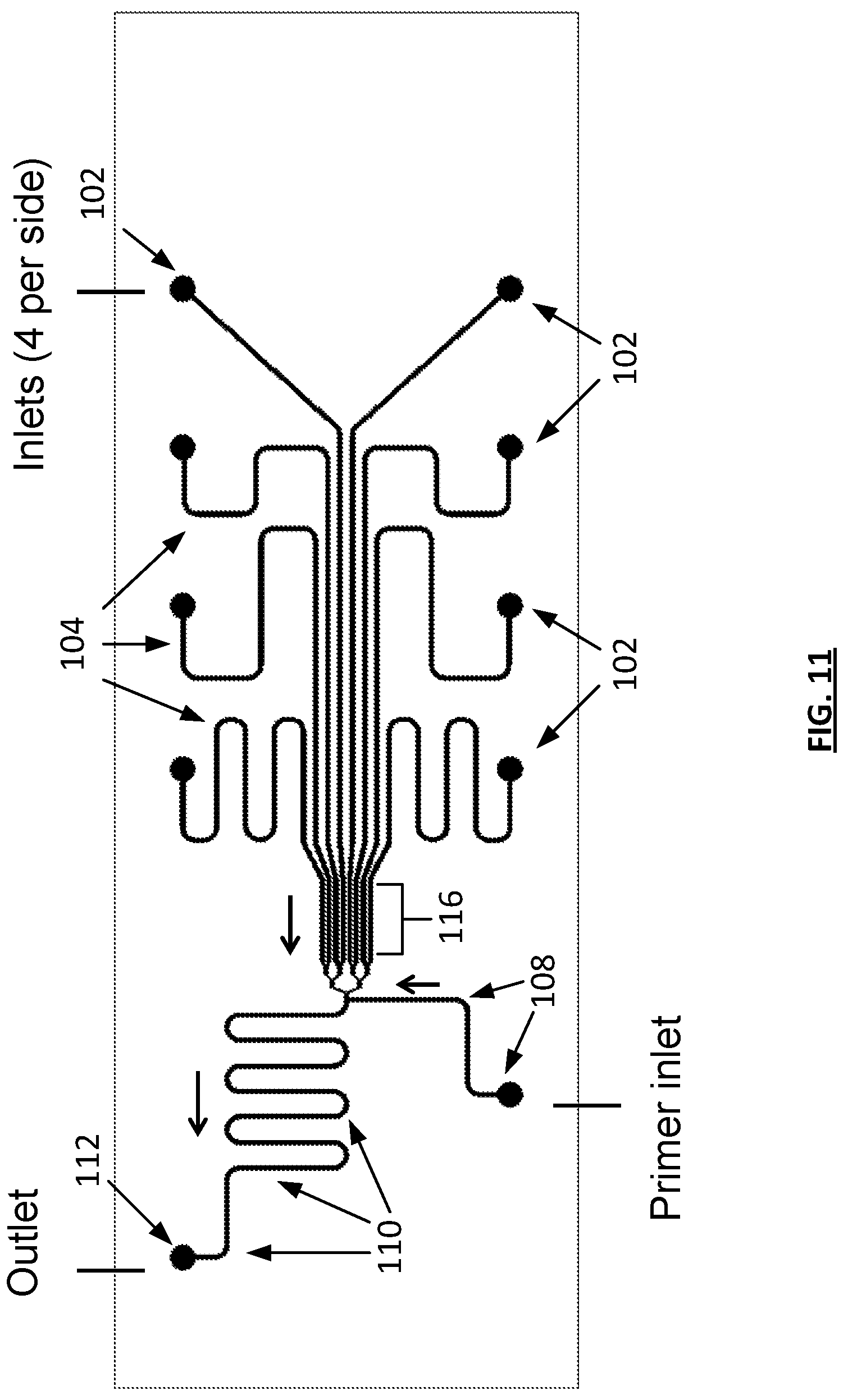Patent US12311367 Figure 12 – Microfluidic devices and methods for monitoring blood biology under flow